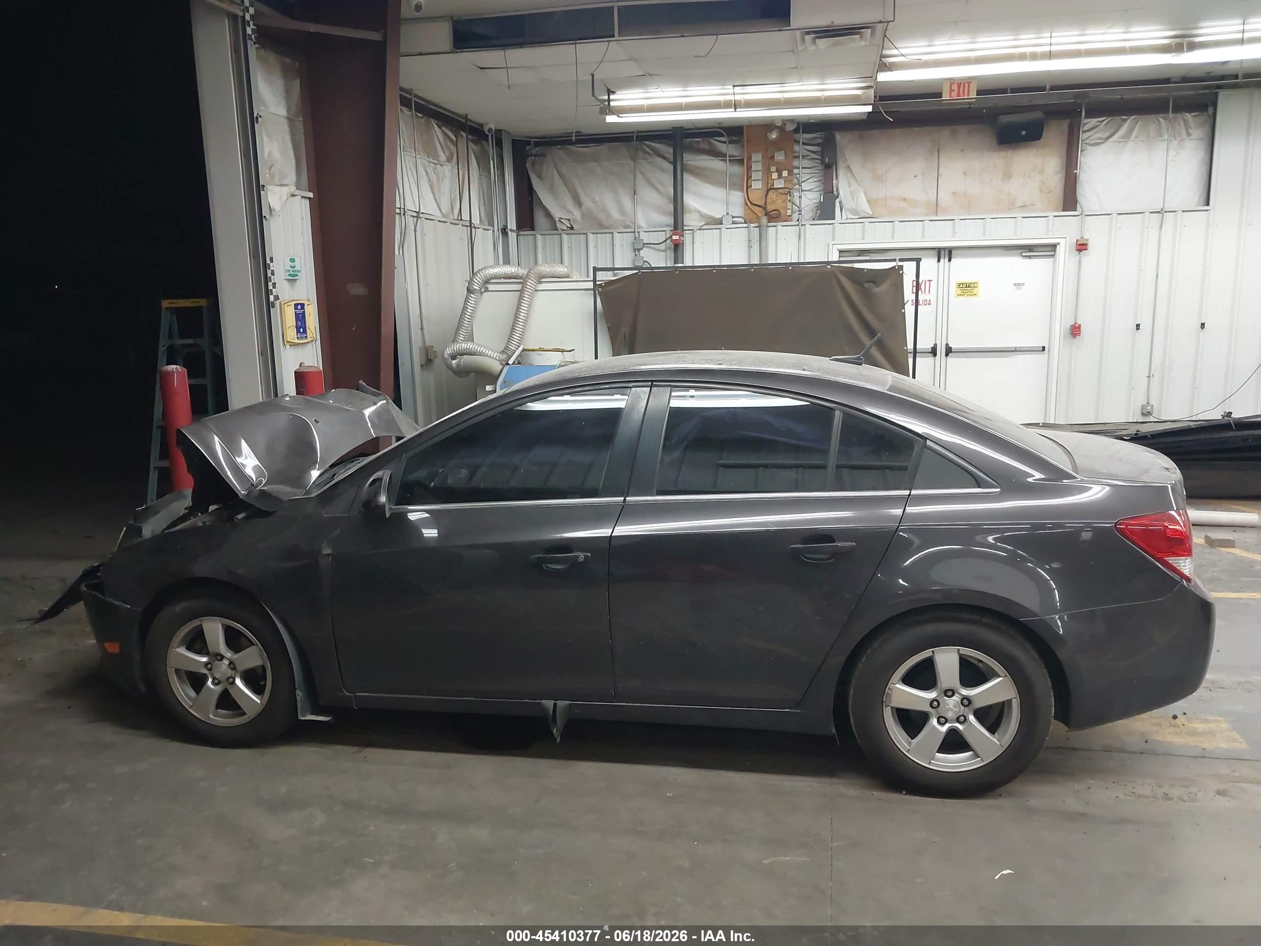2014 Chevrolet Cruze 1lt Auto Серый vin: 1G1PC5SB5E7209193