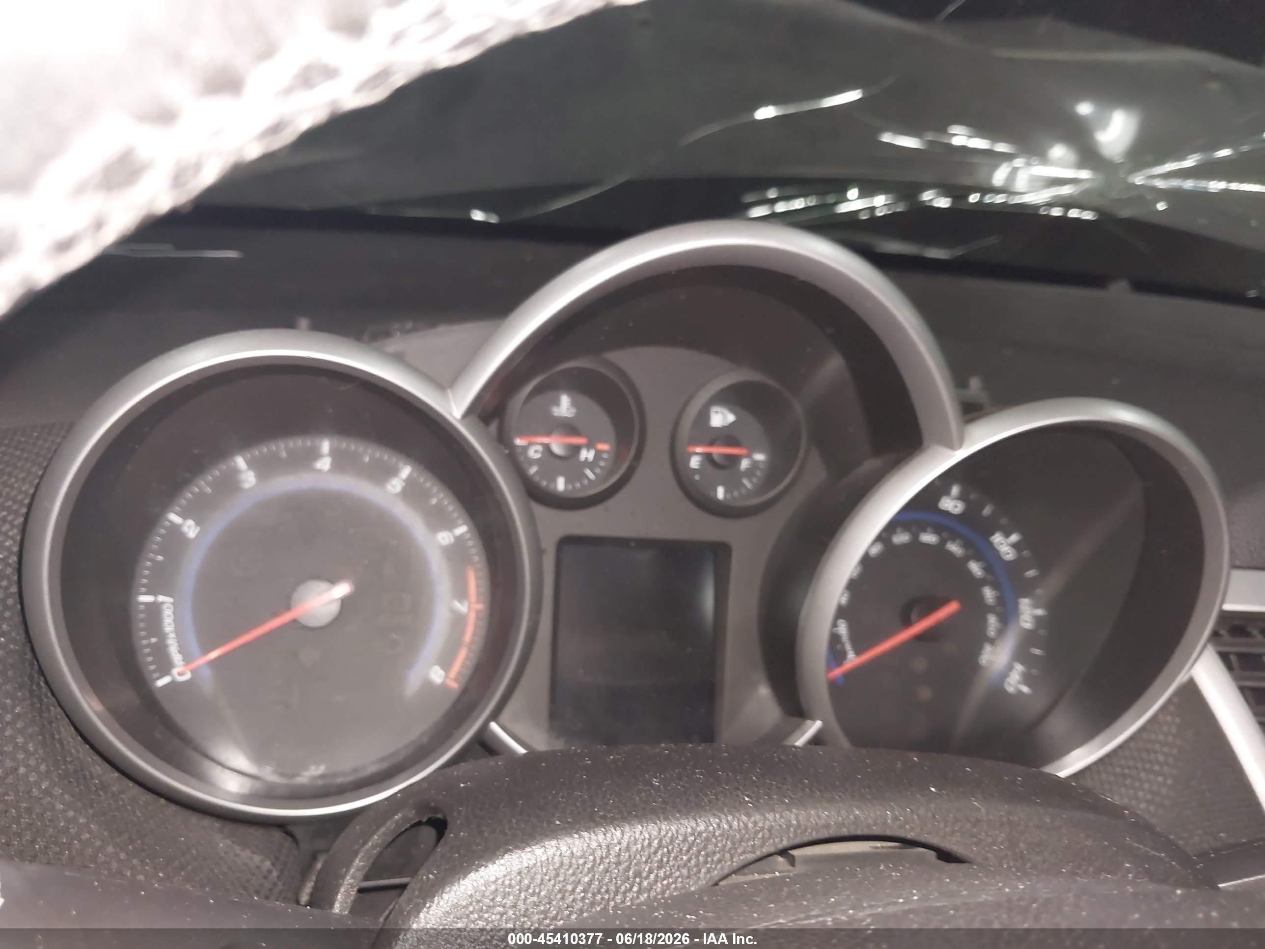2014 Chevrolet Cruze 1lt Auto Серый vin: 1G1PC5SB5E7209193
