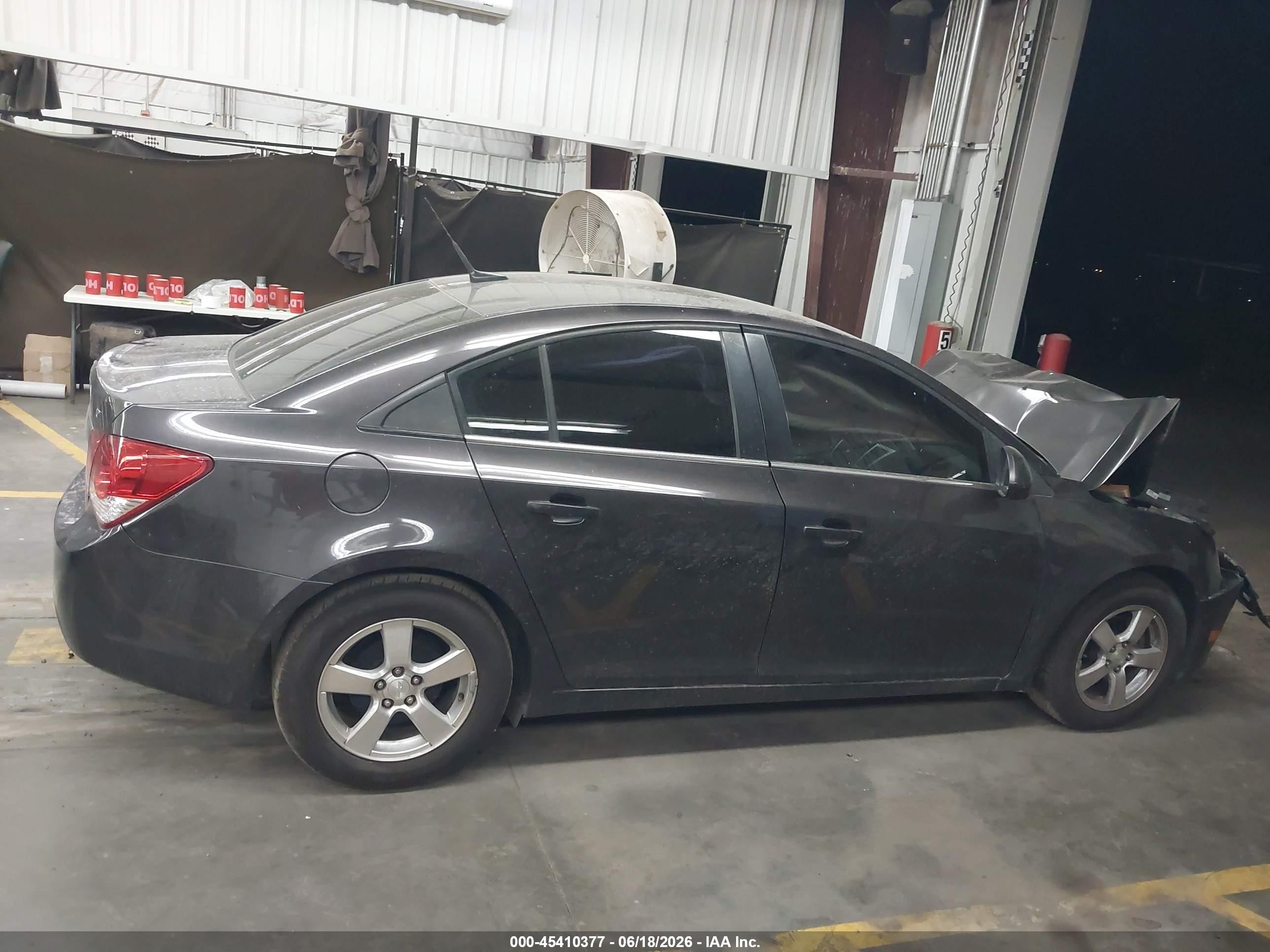 2014 Chevrolet Cruze 1lt Auto Серый vin: 1G1PC5SB5E7209193