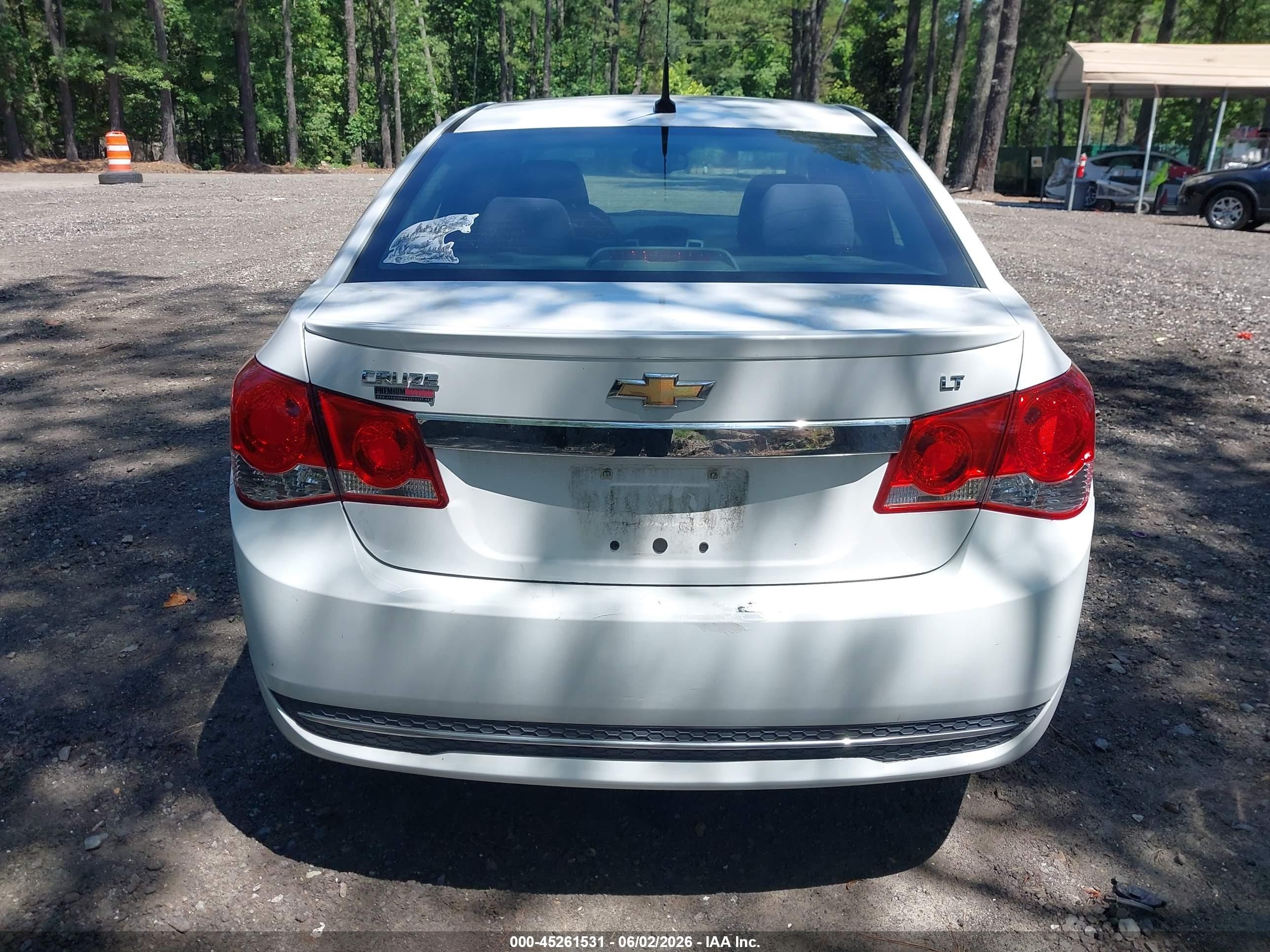 2014 Chevrolet Cruze 1lt Auto White vin: 1G1PC5SB5E7223241