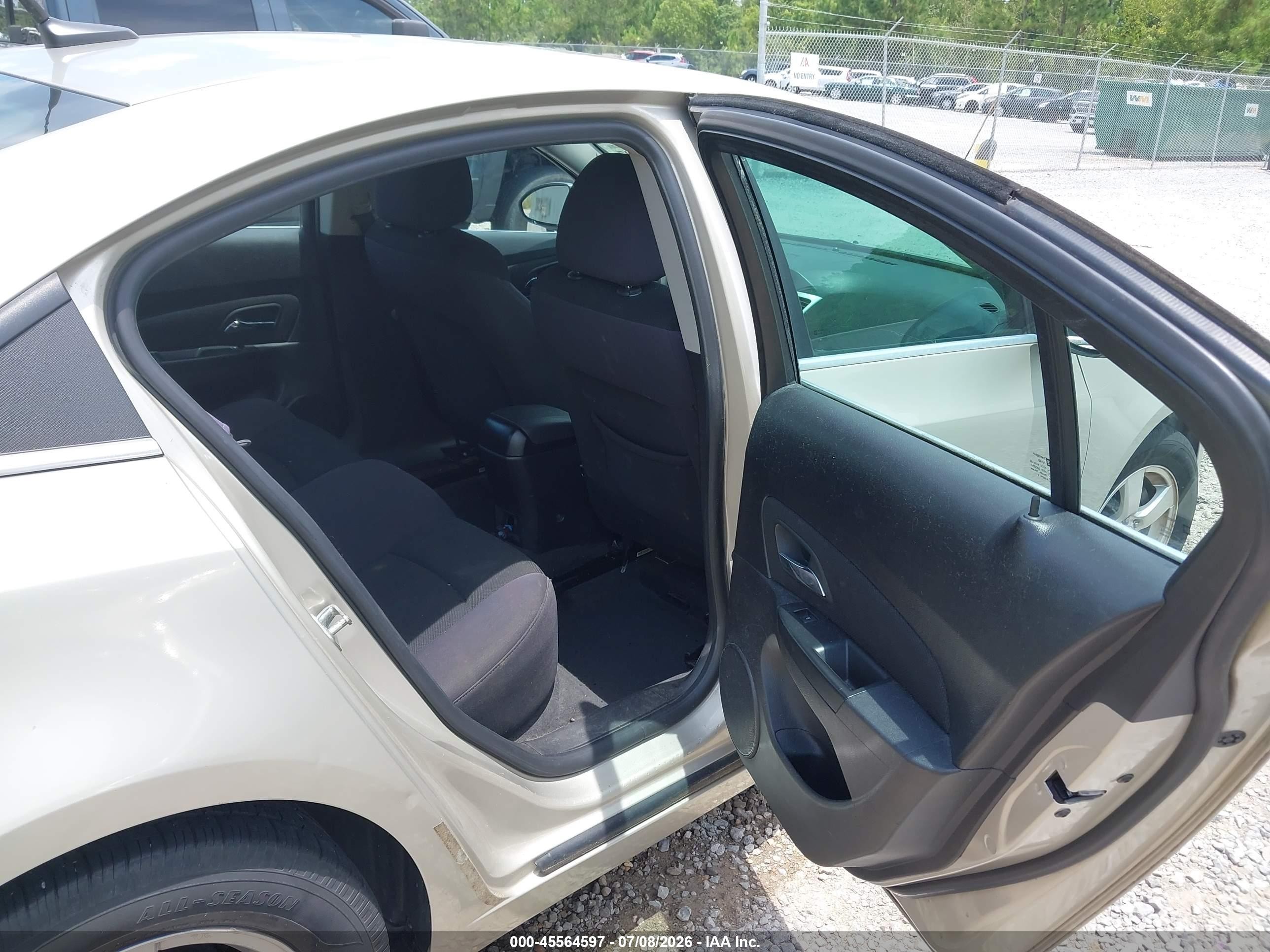 2014 Chevrolet Cruze 1lt Auto Tan vin: 1G1PC5SB5E7227841