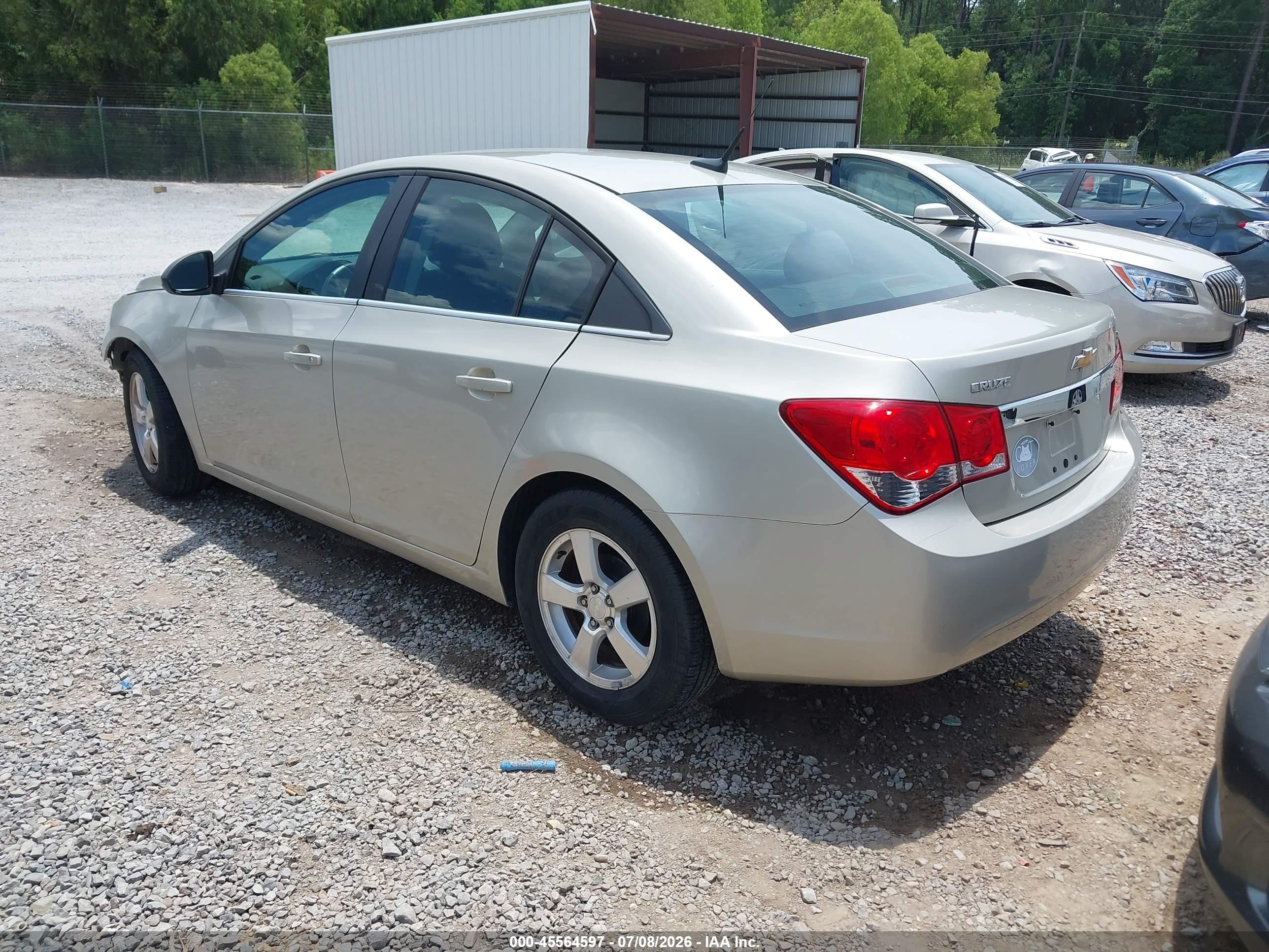 2014 Chevrolet Cruze 1lt Auto Tan vin: 1G1PC5SB5E7227841
