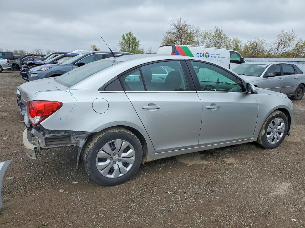 2014 Chevrolet Cruze Lt Silver vin: 1G1PC5SB5E7257762