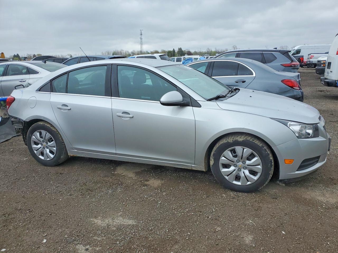 2014 Chevrolet Cruze Lt Silver vin: 1G1PC5SB5E7257762