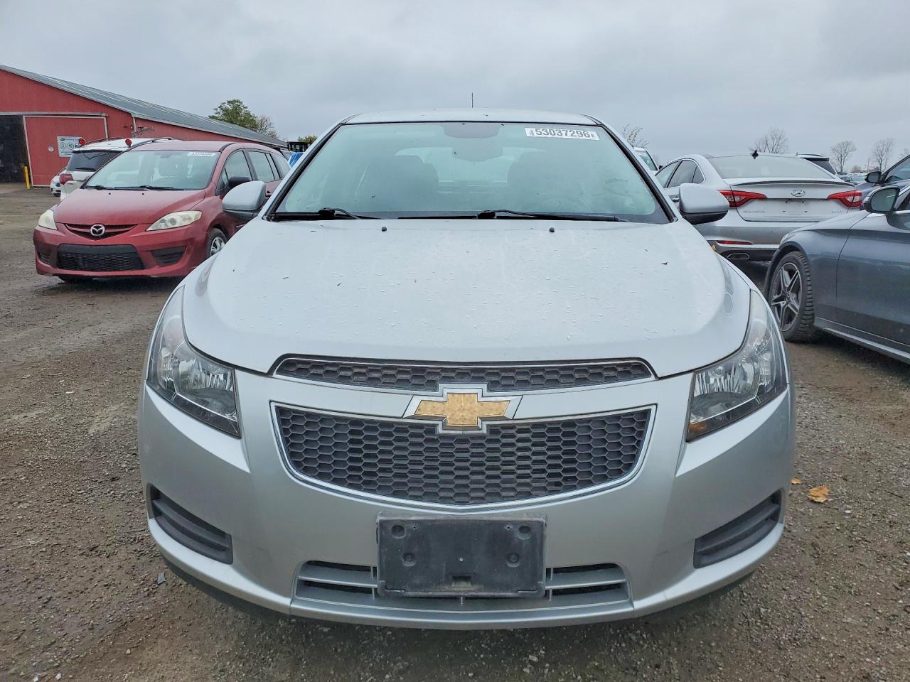 2014 Chevrolet Cruze Lt Silver vin: 1G1PC5SB5E7257762