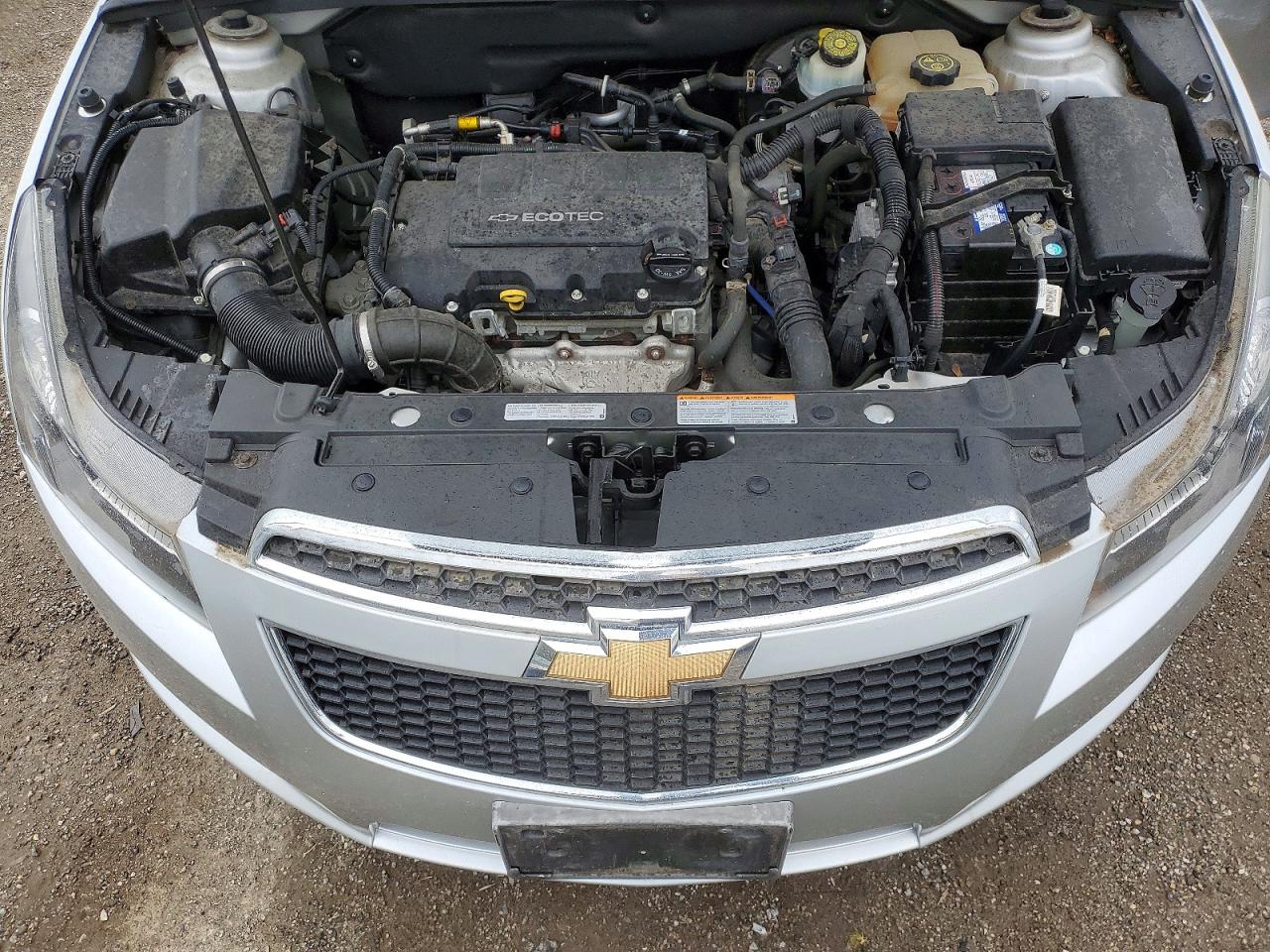 2014 Chevrolet Cruze Lt Silver vin: 1G1PC5SB5E7257762