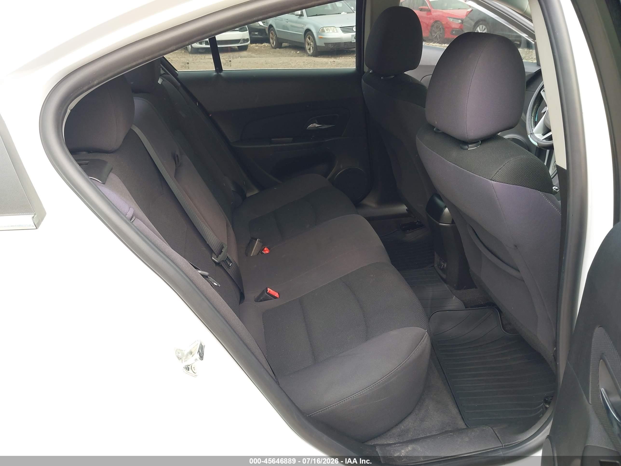 2014 Chevrolet Cruze 1lt Auto White vin: 1G1PC5SB5E7268339