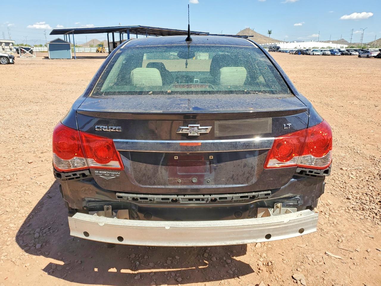 2014 Chevrolet Cruze Lt Blue vin: 1G1PC5SB5E7277607