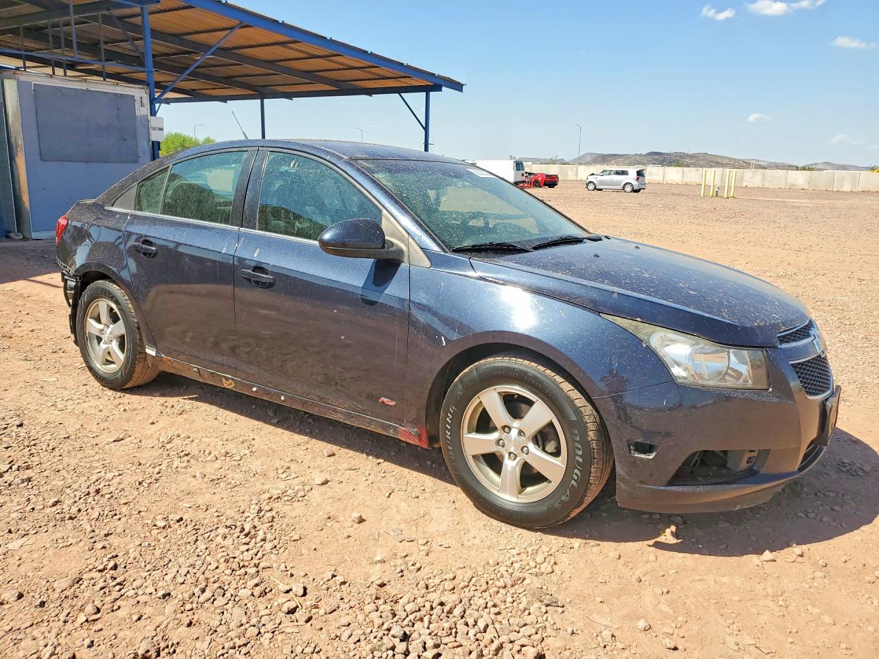 2014 Chevrolet Cruze Lt Blue vin: 1G1PC5SB5E7277607