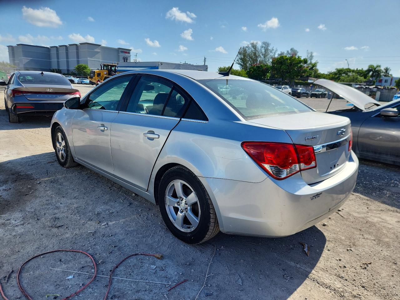 2014 Chevrolet Cruze Lt Silver vin: 1G1PC5SB5E7295038