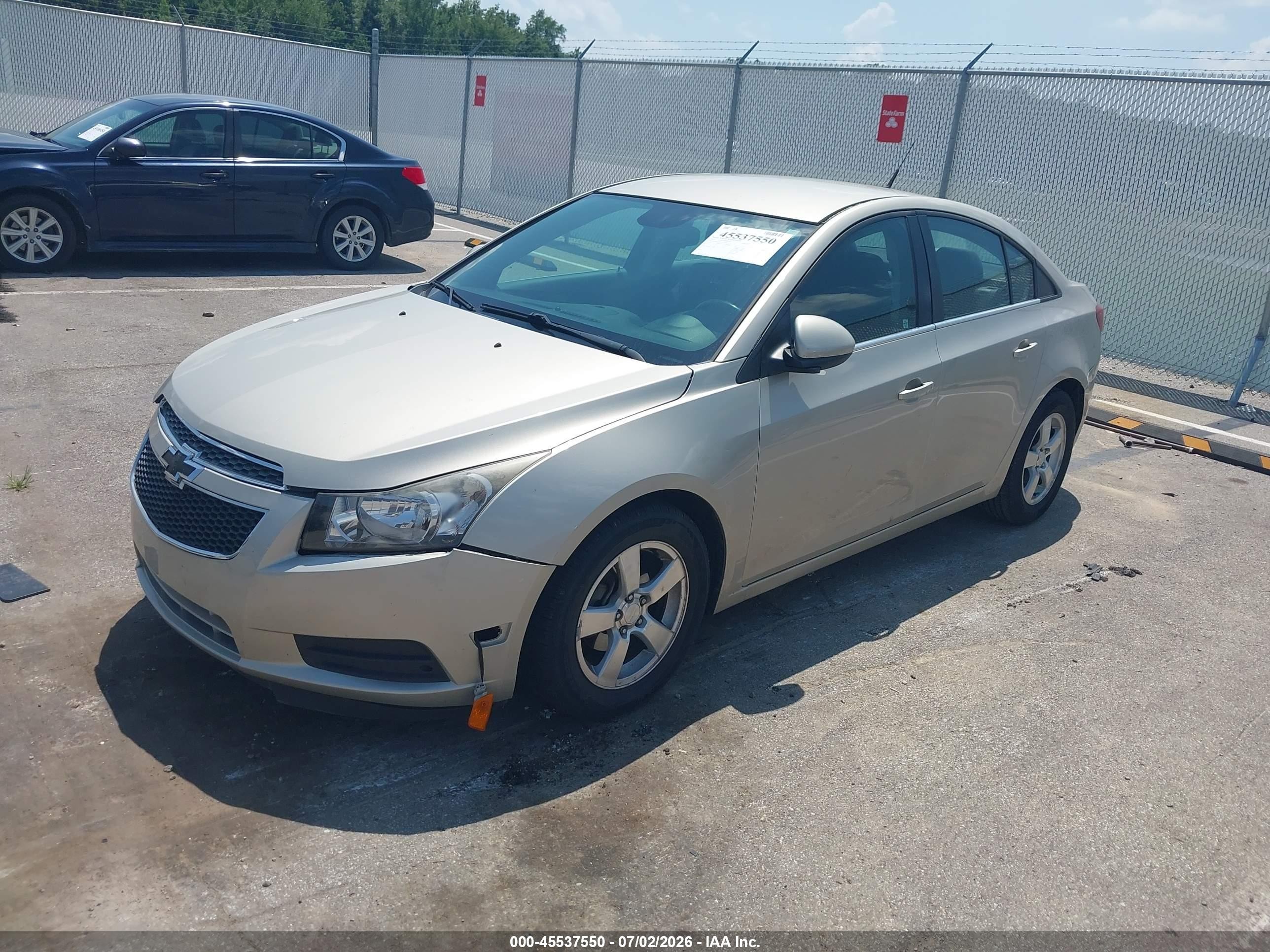 2014 Chevrolet Cruze 1lt Auto Gold vin: 1G1PC5SB5E7327583