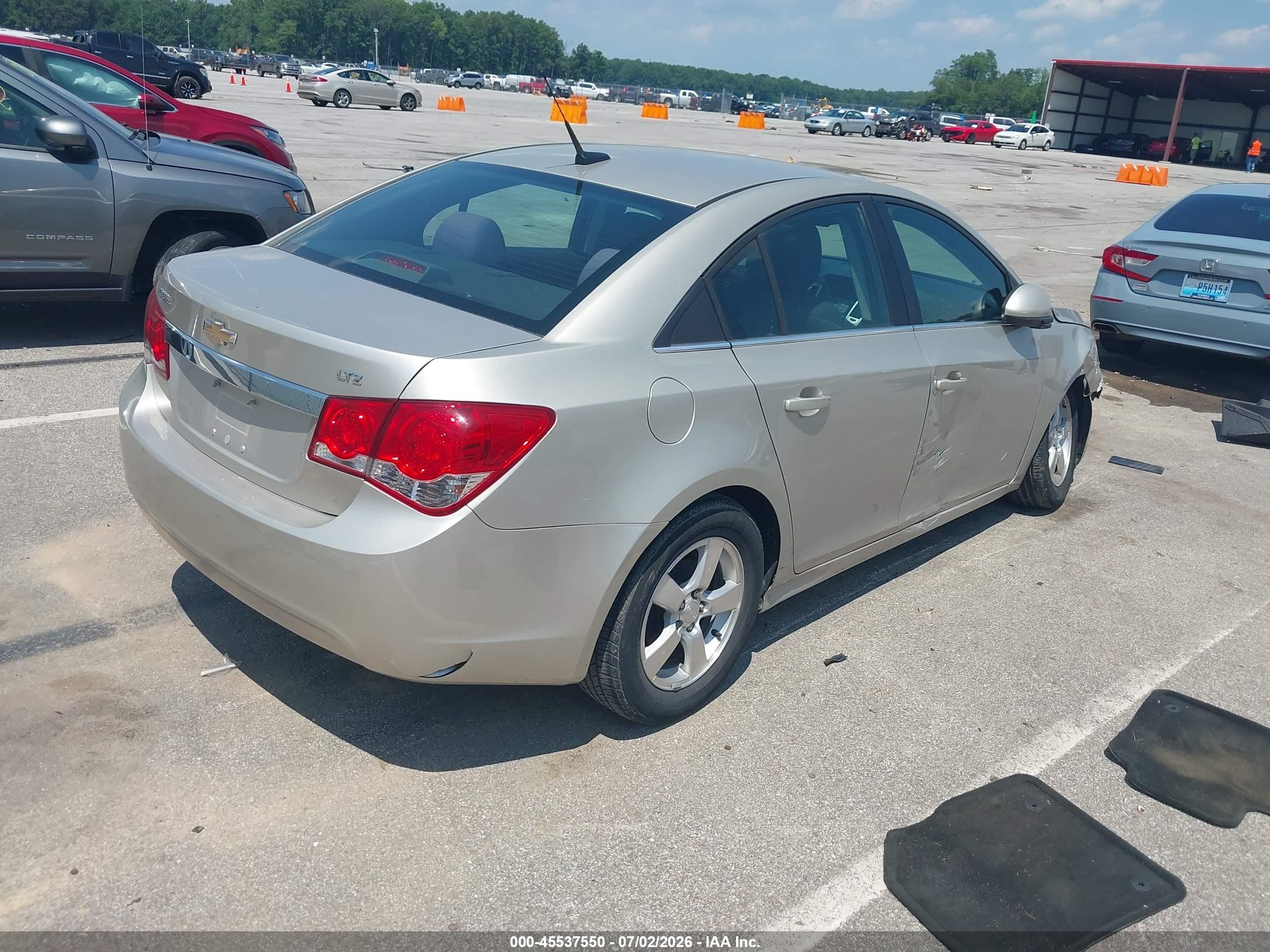 2014 Chevrolet Cruze 1lt Auto Gold vin: 1G1PC5SB5E7327583