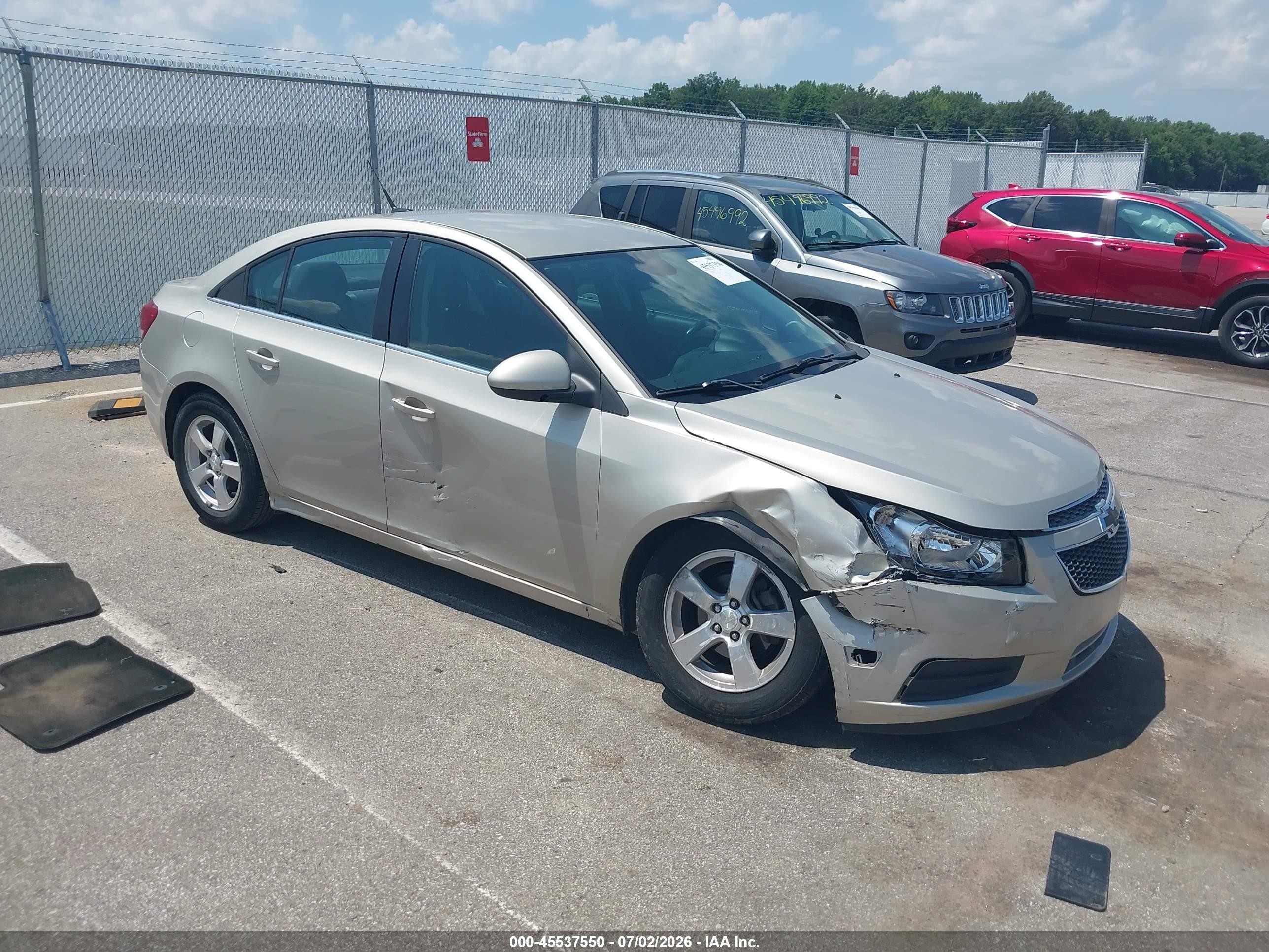 2014 Chevrolet Cruze 1lt Auto Золотой vin: 1G1PC5SB5E7327583