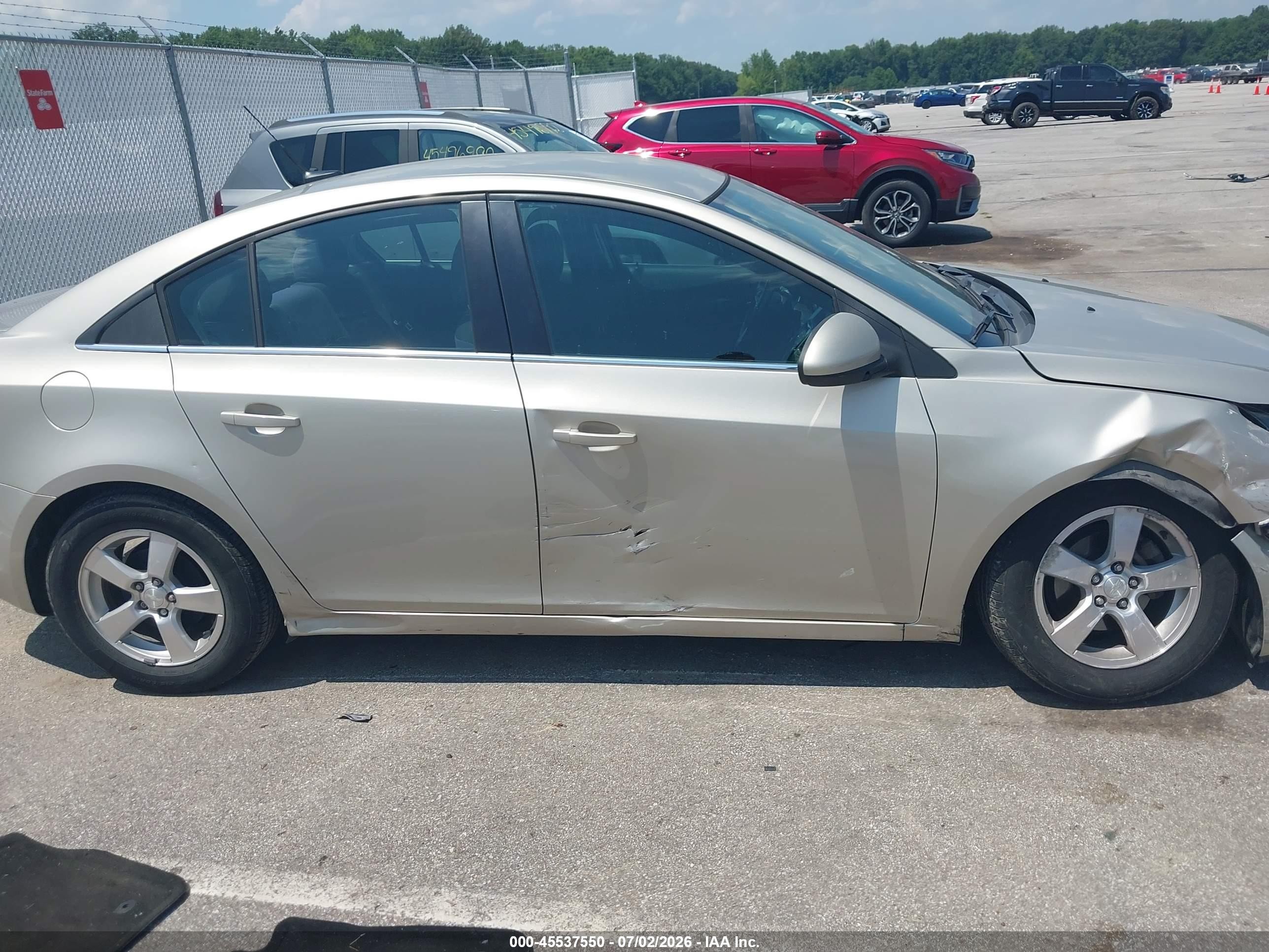 2014 Chevrolet Cruze 1lt Auto Gold vin: 1G1PC5SB5E7327583