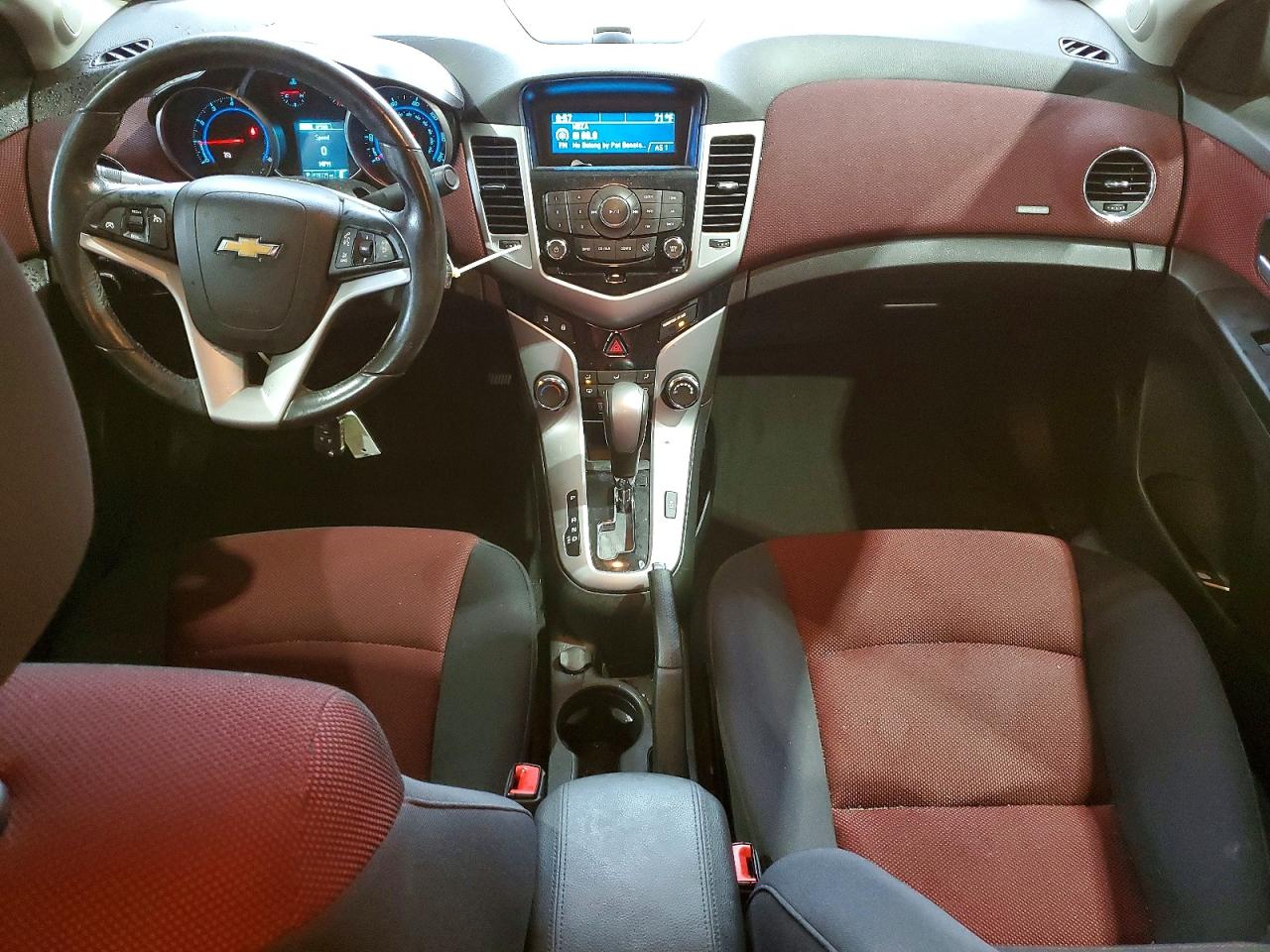 2014 Chevrolet Cruze Lt Red vin: 1G1PC5SB5E7338891