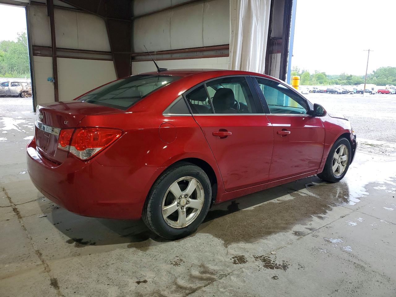 2014 Chevrolet Cruze Lt Red vin: 1G1PC5SB5E7338891
