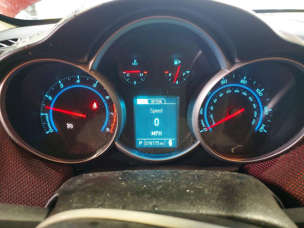 2014 Chevrolet Cruze Lt Red vin: 1G1PC5SB5E7338891