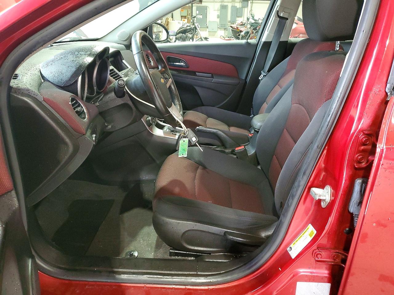 2014 Chevrolet Cruze Lt Red vin: 1G1PC5SB5E7338891