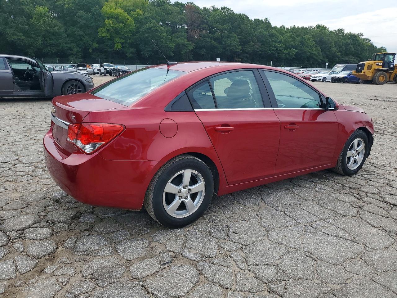 2014 Chevrolet Cruze Lt Красный vin: 1G1PC5SB5E7342360