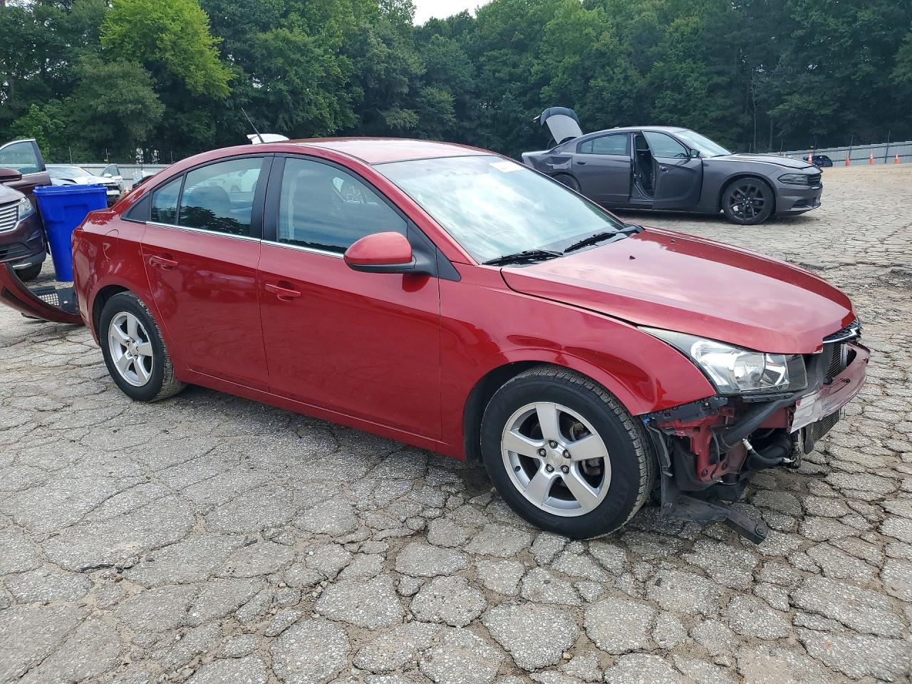 2014 Chevrolet Cruze Lt Красный vin: 1G1PC5SB5E7342360