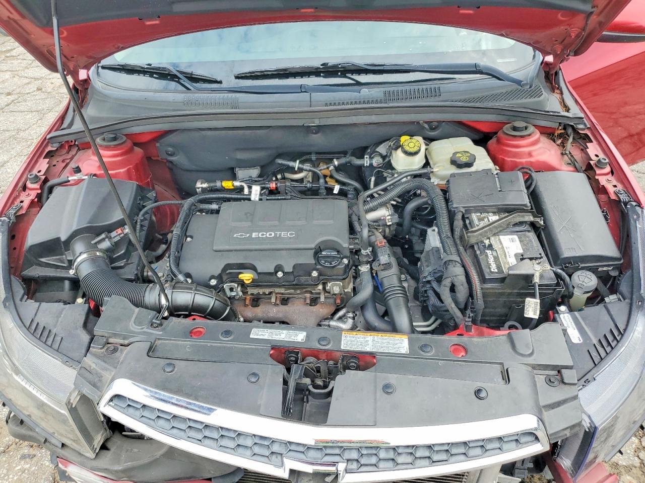 2014 Chevrolet Cruze Lt Красный vin: 1G1PC5SB5E7342360