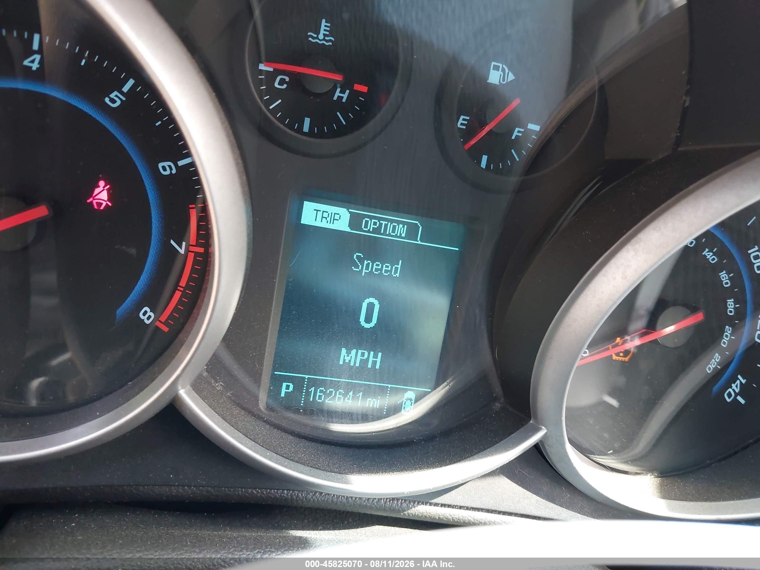 2014 Chevrolet Cruze 1lt Auto Серебряный vin: 1G1PC5SB5E7383331