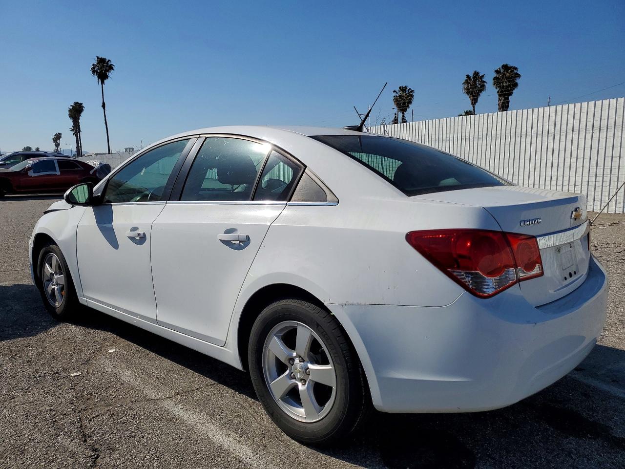 2014 Chevrolet Cruze Lt White vin: 1G1PC5SB5E7394958