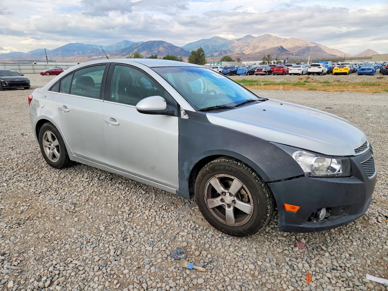 2014 Chevrolet Cruze Lt Silver vin: 1G1PC5SB5E7411239