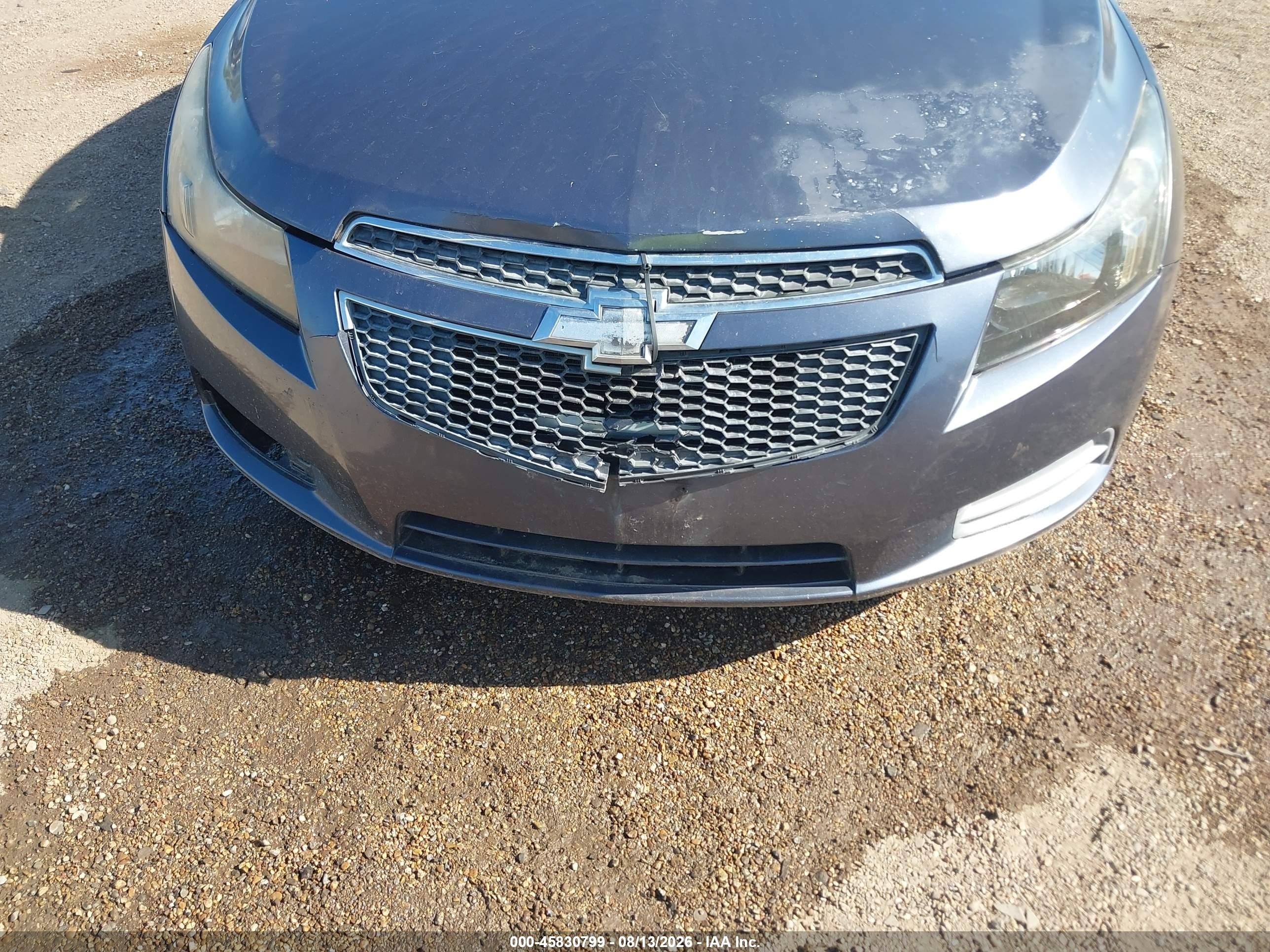 2014 Chevrolet Cruze 1lt Auto Blue vin: 1G1PC5SB5E7436397