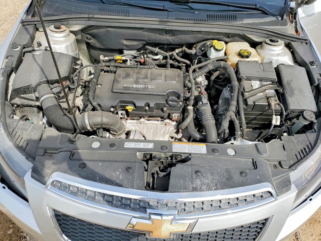 2014 Chevrolet Cruze Lt Silver vin: 1G1PC5SB5E7441079