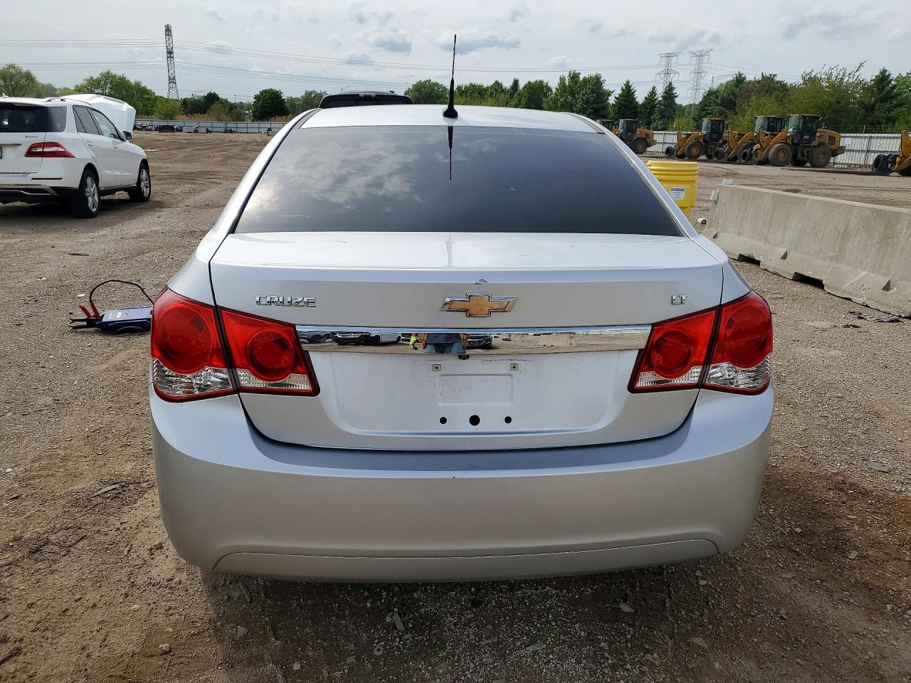 2014 Chevrolet Cruze Lt Silver vin: 1G1PC5SB5E7441079