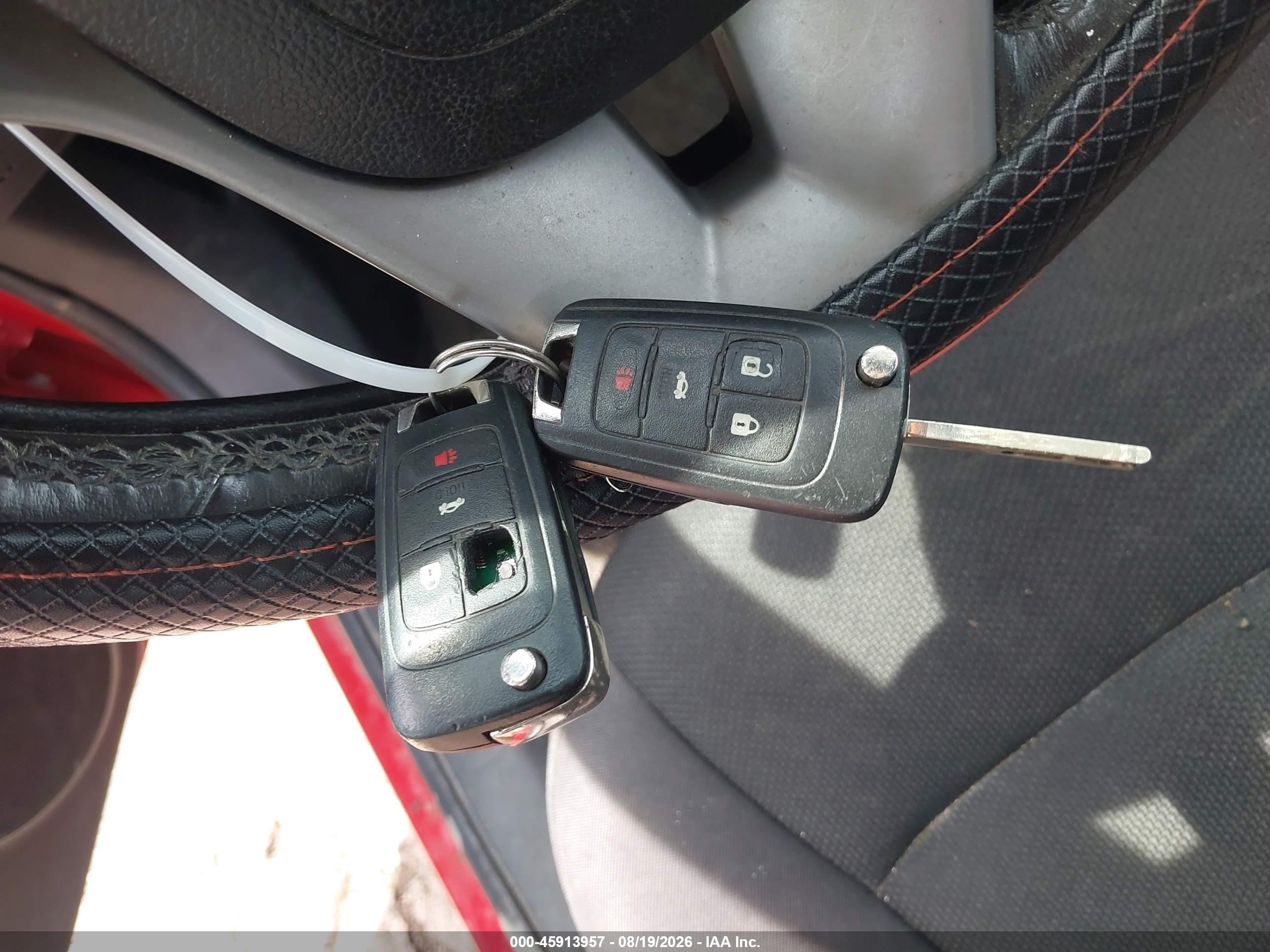 2014 Chevrolet Cruze 1lt Auto Красный vin: 1G1PC5SB5E7450252