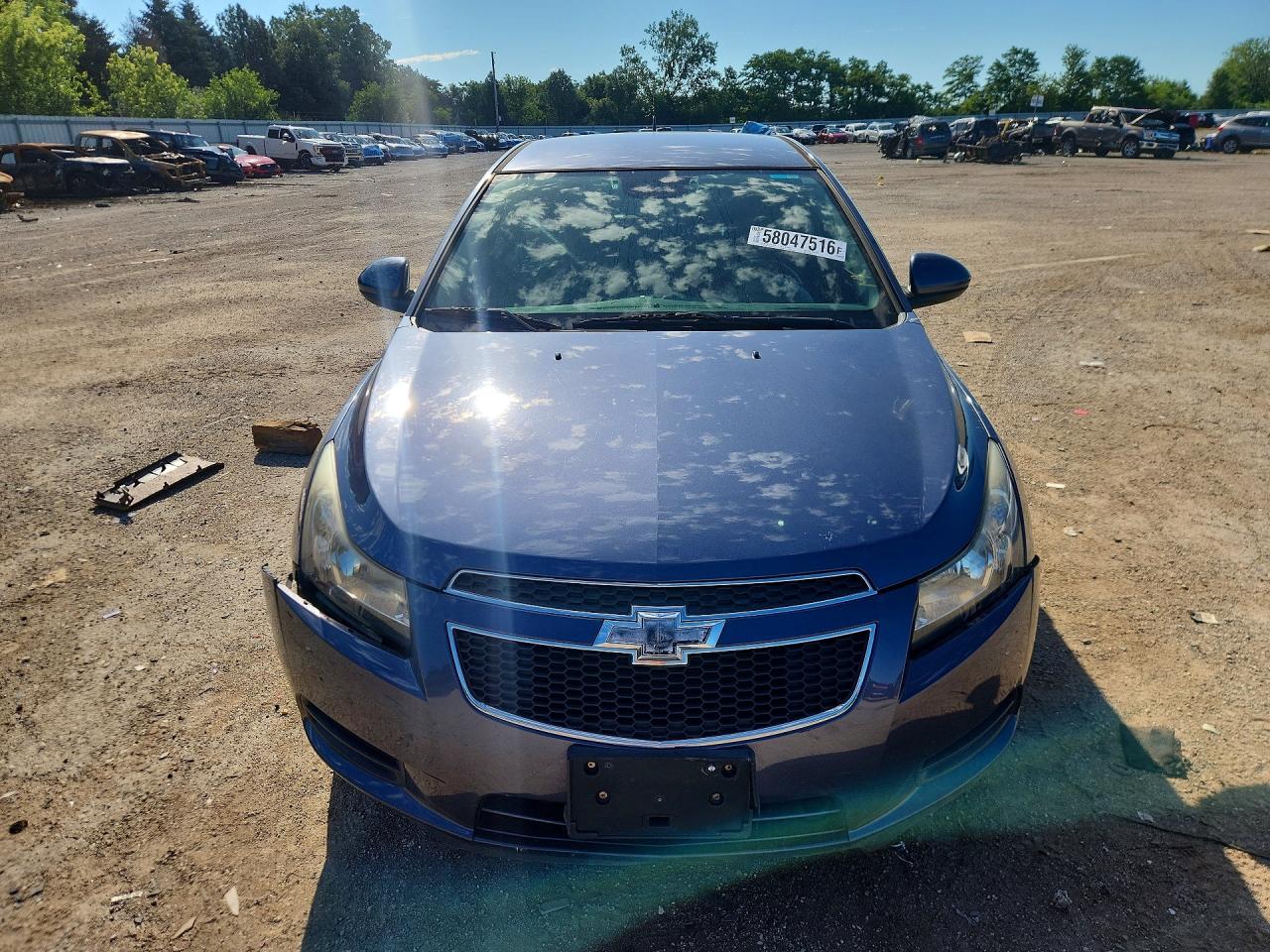 2014 Chevrolet Cruze Lt Blue vin: 1G1PC5SB5E7454205