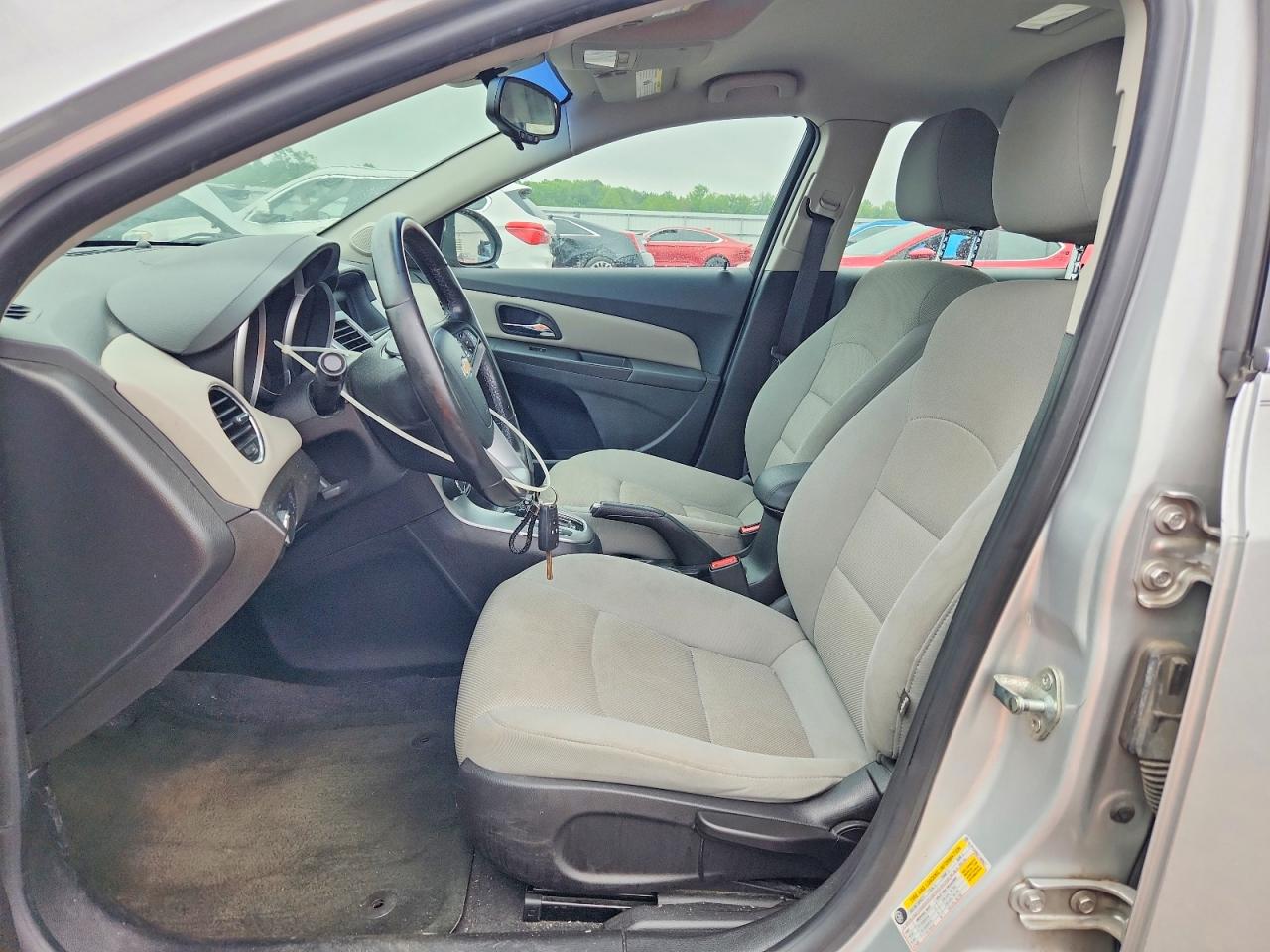 2014 Chevrolet Cruze Lt Silver vin: 1G1PC5SB5E7465527