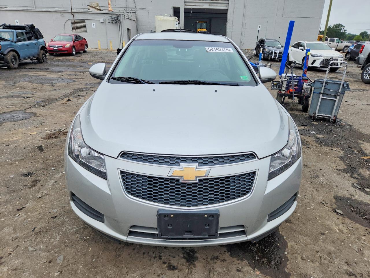 2014 Chevrolet Cruze Lt Silver vin: 1G1PC5SB5E7465527