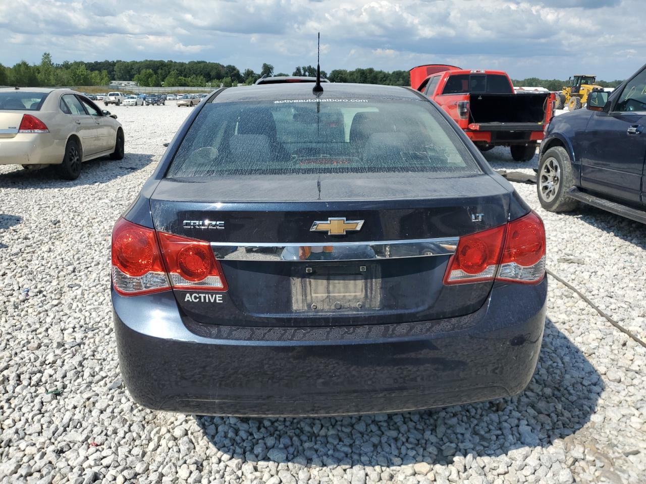 2014 Chevrolet Cruze Lt Blue vin: 1G1PC5SB5E7472087