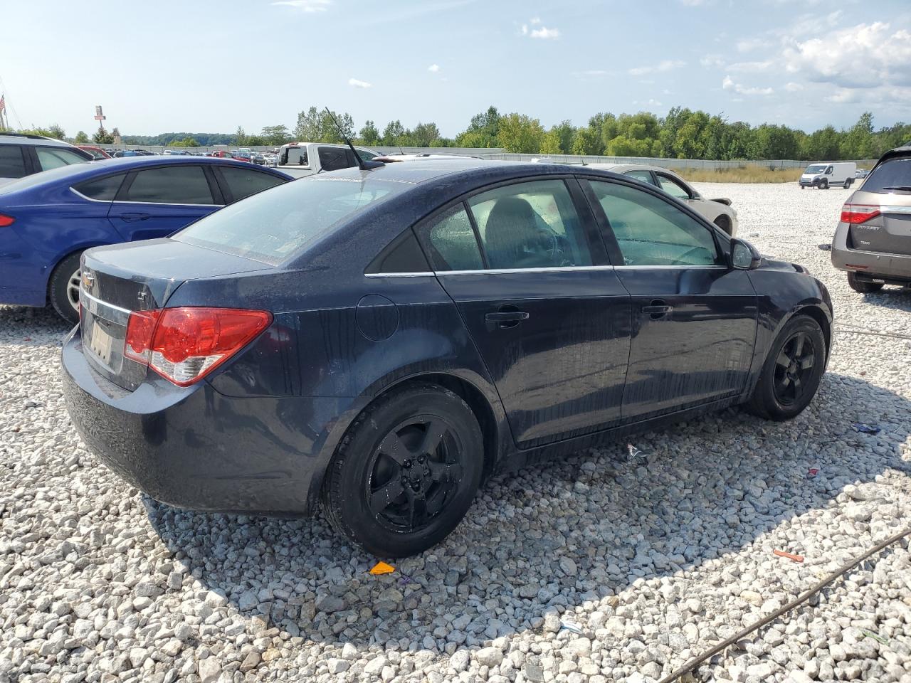 2014 Chevrolet Cruze Lt Blue vin: 1G1PC5SB5E7472087