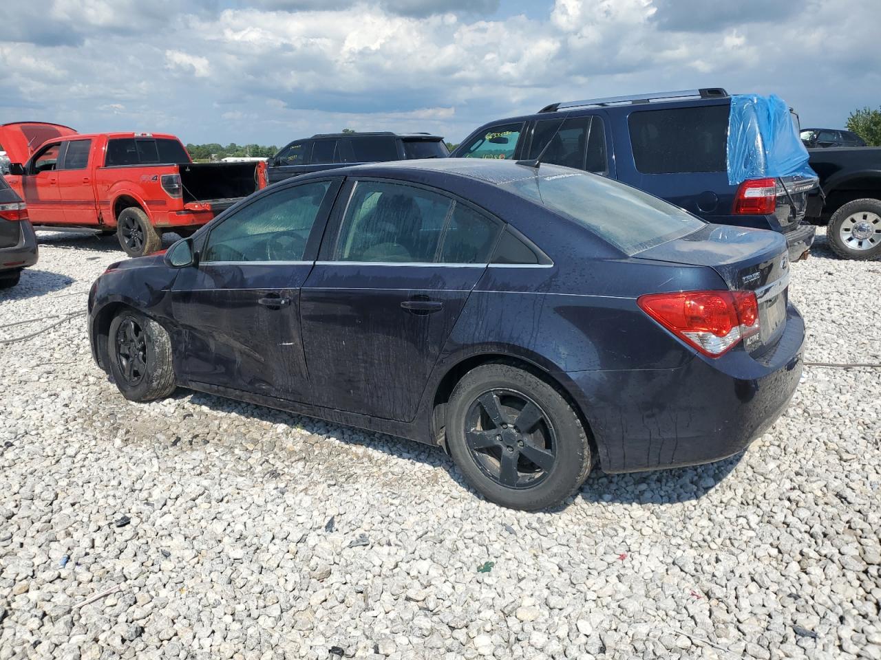 2014 Chevrolet Cruze Lt Blue vin: 1G1PC5SB5E7472087