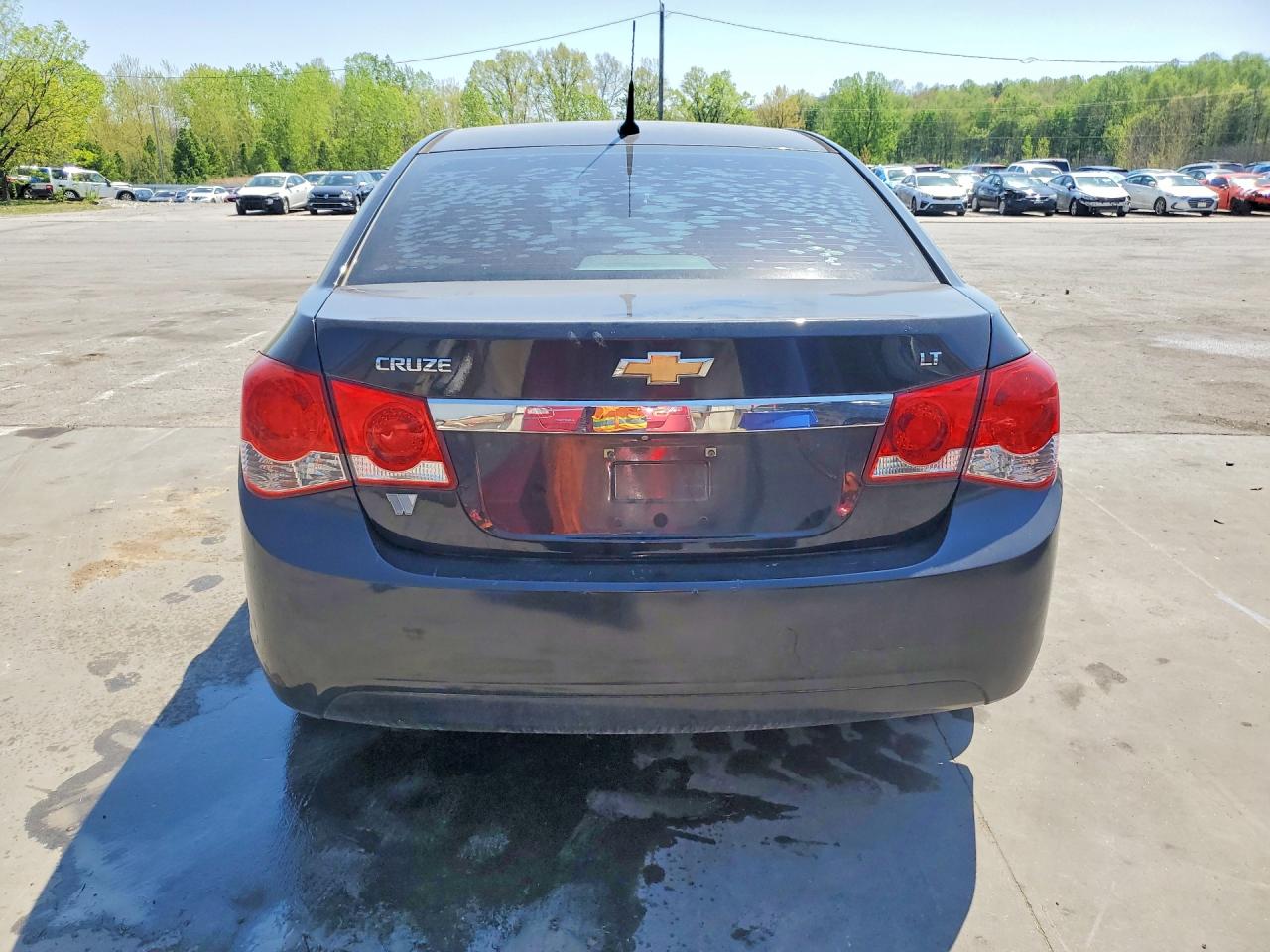 2014 Chevrolet Cruze Lt Black vin: 1G1PC5SB5E7480478