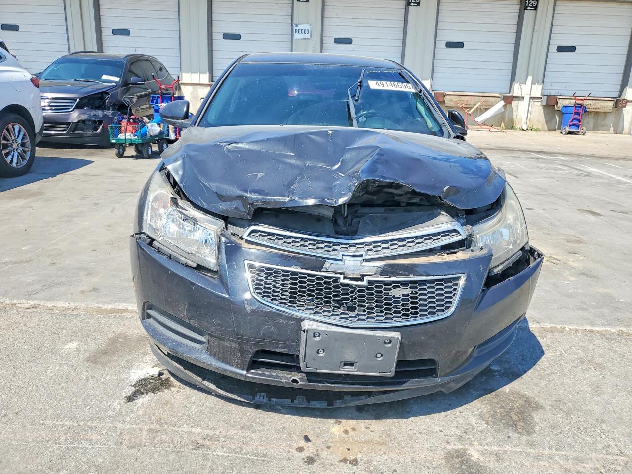 2014 Chevrolet Cruze Lt Black vin: 1G1PC5SB5E7480478