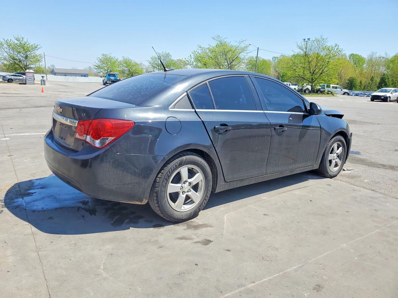 2014 Chevrolet Cruze Lt Black vin: 1G1PC5SB5E7480478