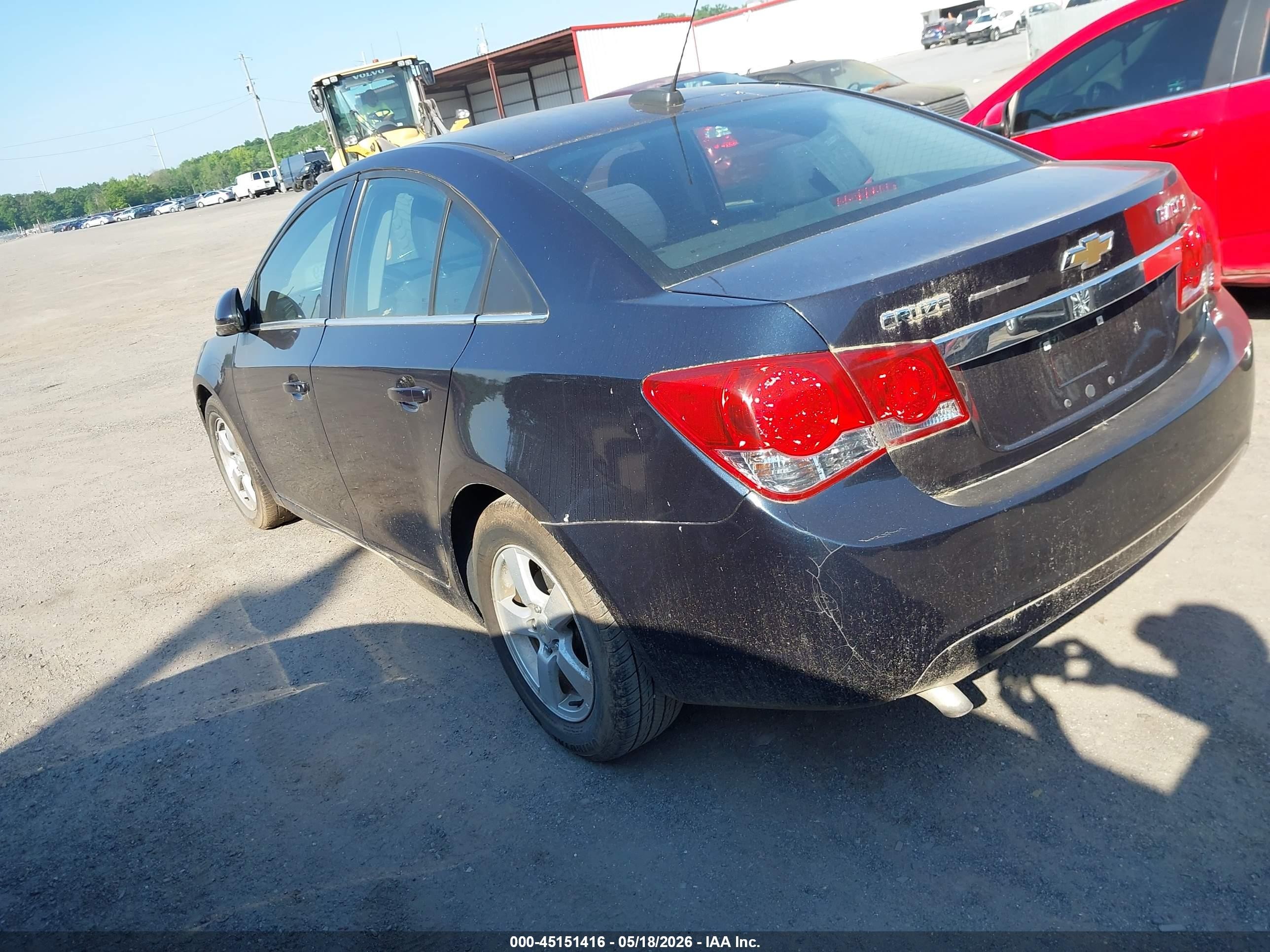 2015 Chevrolet Cruze 1lt Auto Blue vin: 1G1PC5SB5F7120872