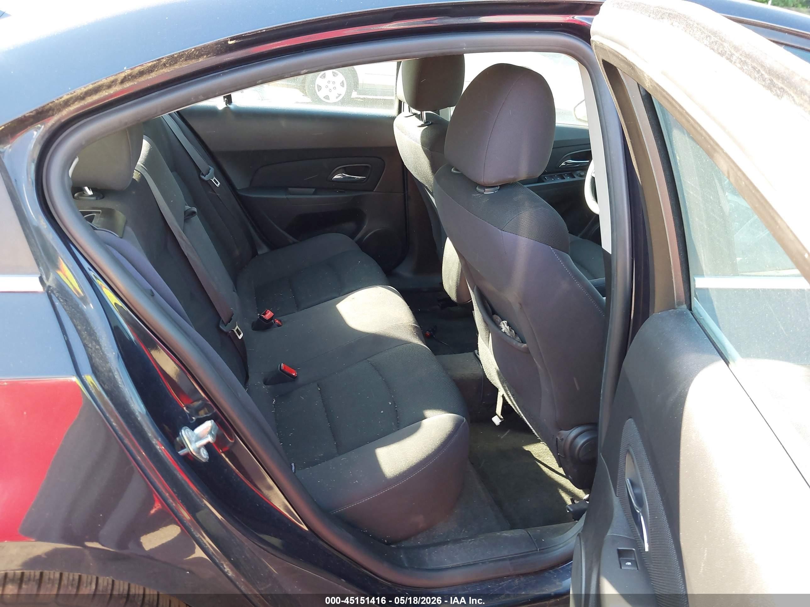 2015 Chevrolet Cruze 1lt Auto Blue vin: 1G1PC5SB5F7120872