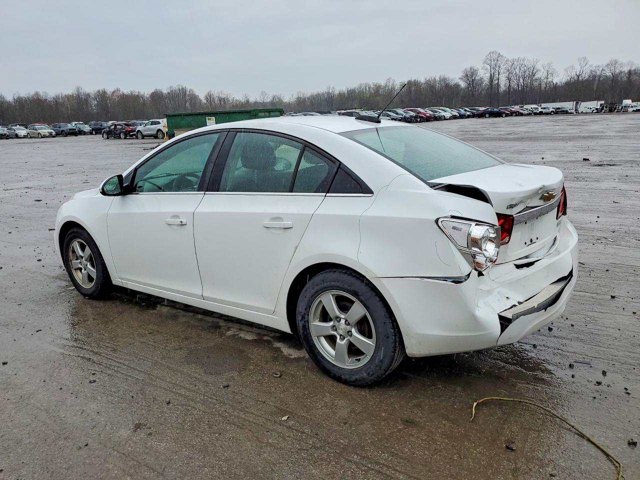 2015 Chevrolet Cruze Lt White vin: 1G1PC5SB5F7136960
