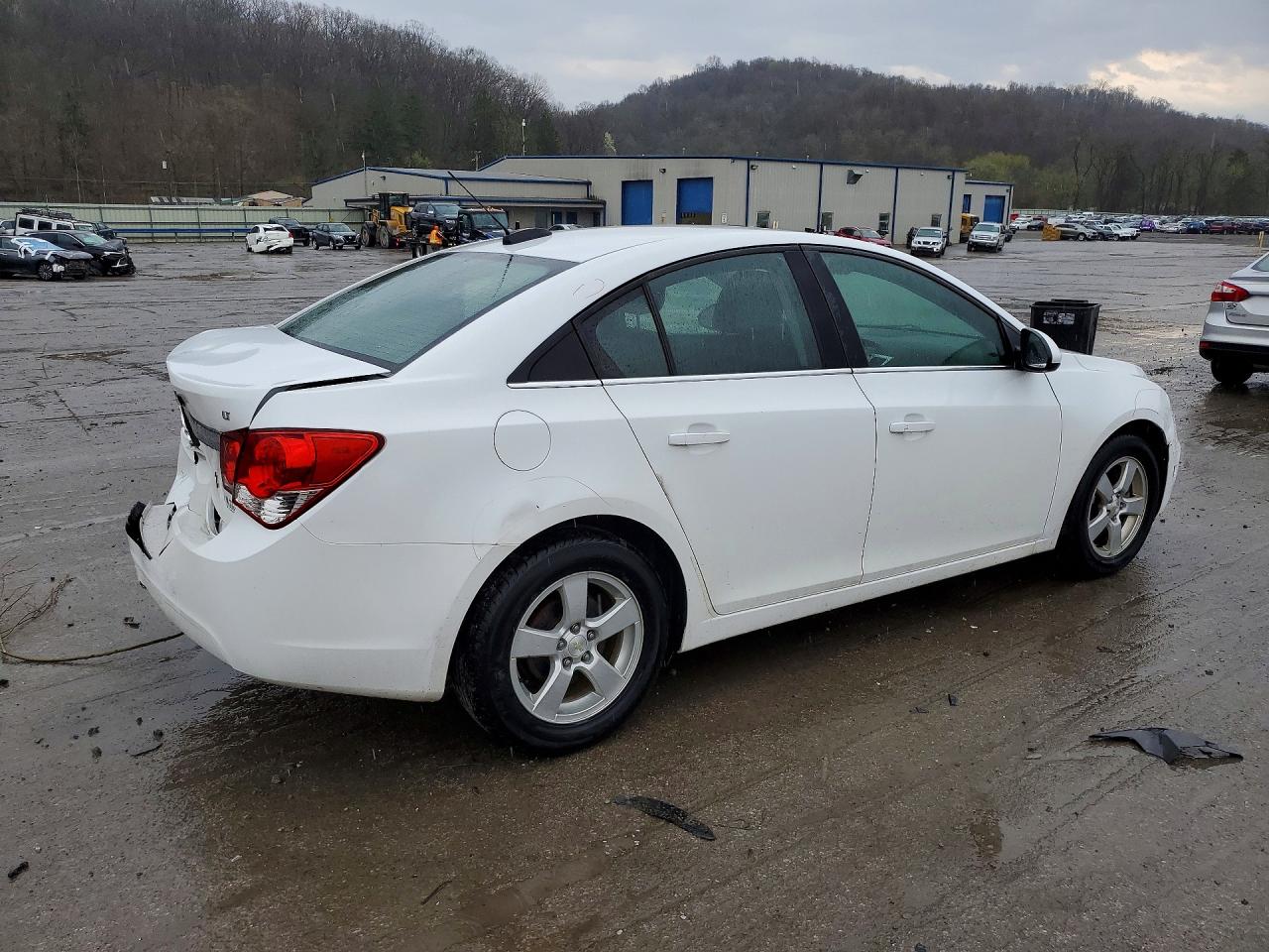 2015 Chevrolet Cruze Lt White vin: 1G1PC5SB5F7136960