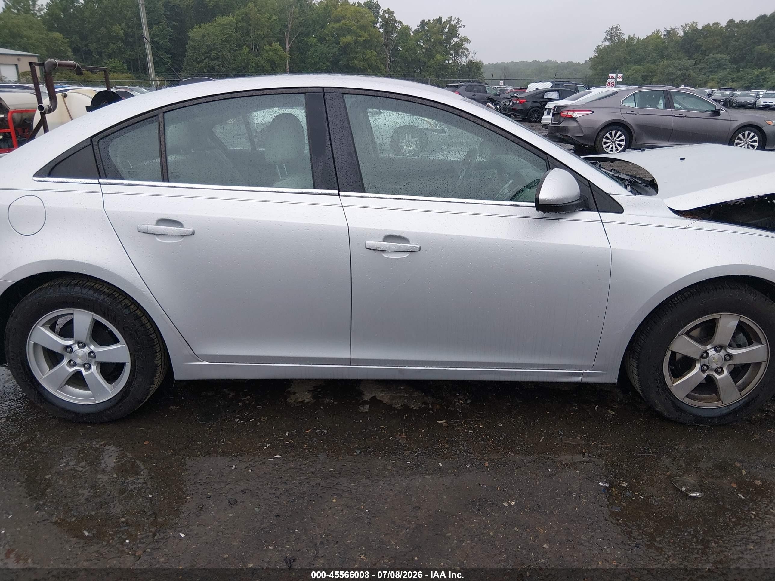 2015 Chevrolet Cruze 1lt Auto Серебряный vin: 1G1PC5SB5F7145934