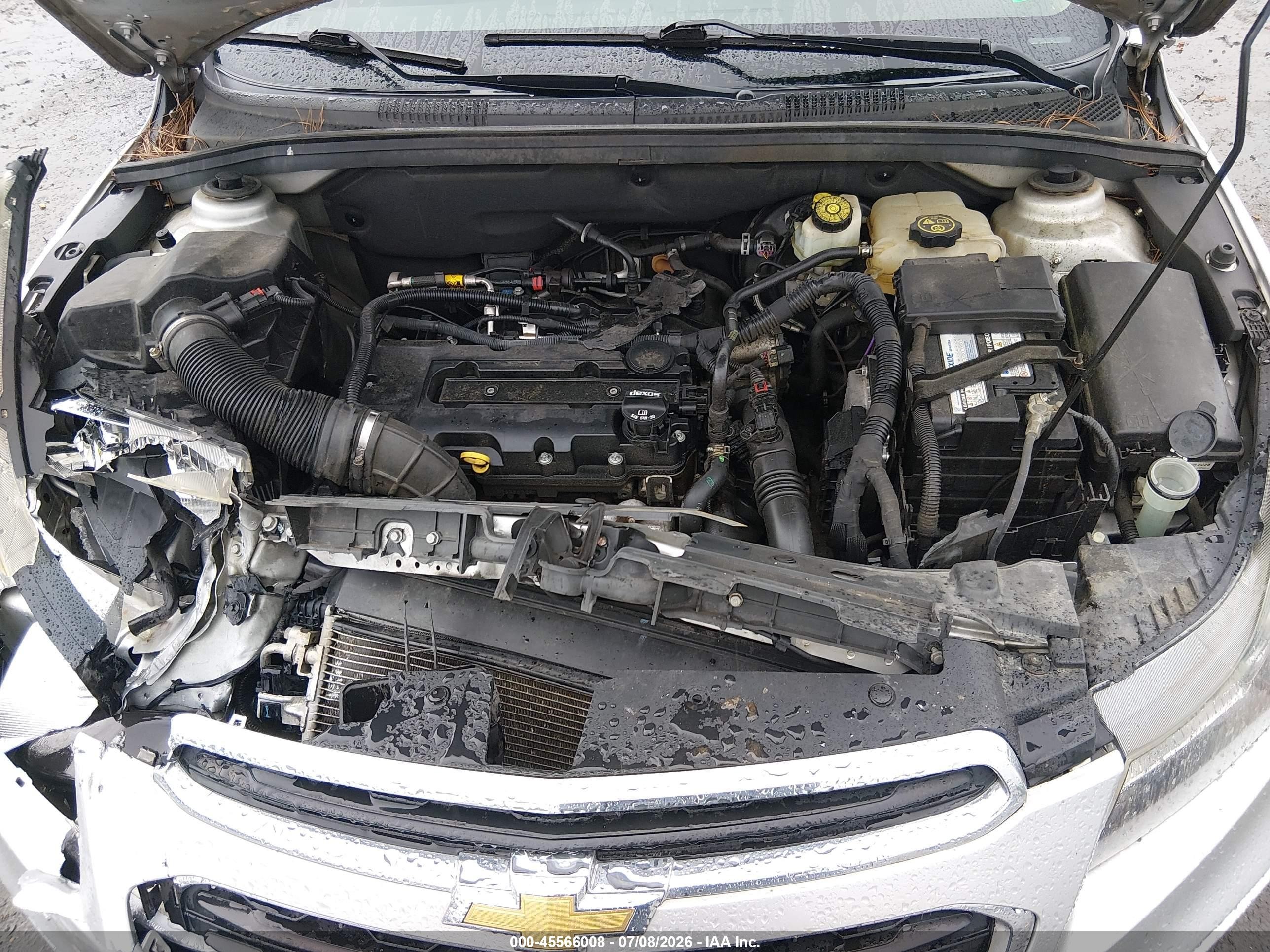 2015 Chevrolet Cruze 1lt Auto Серебряный vin: 1G1PC5SB5F7145934