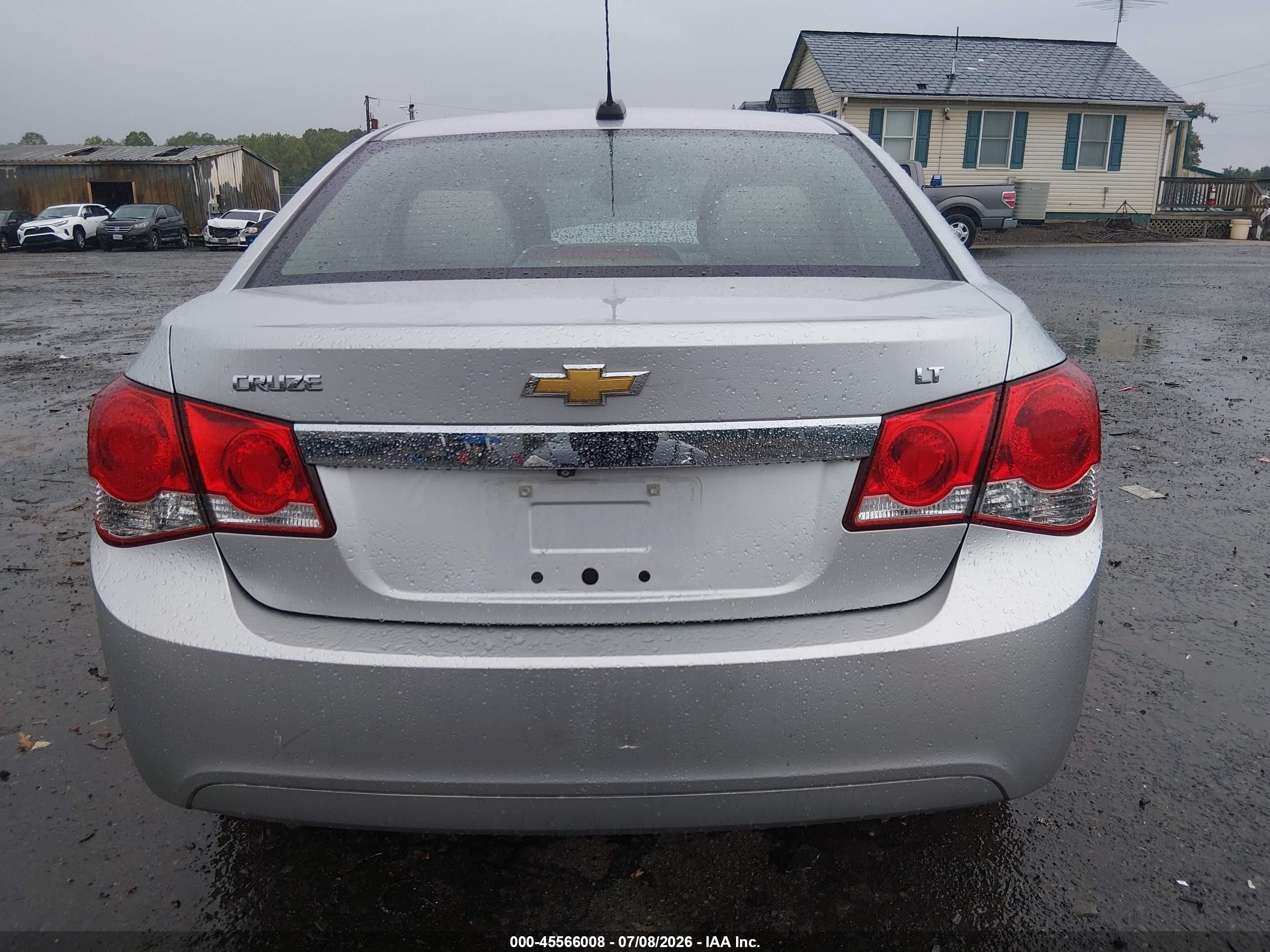 2015 Chevrolet Cruze 1lt Auto Серебряный vin: 1G1PC5SB5F7145934