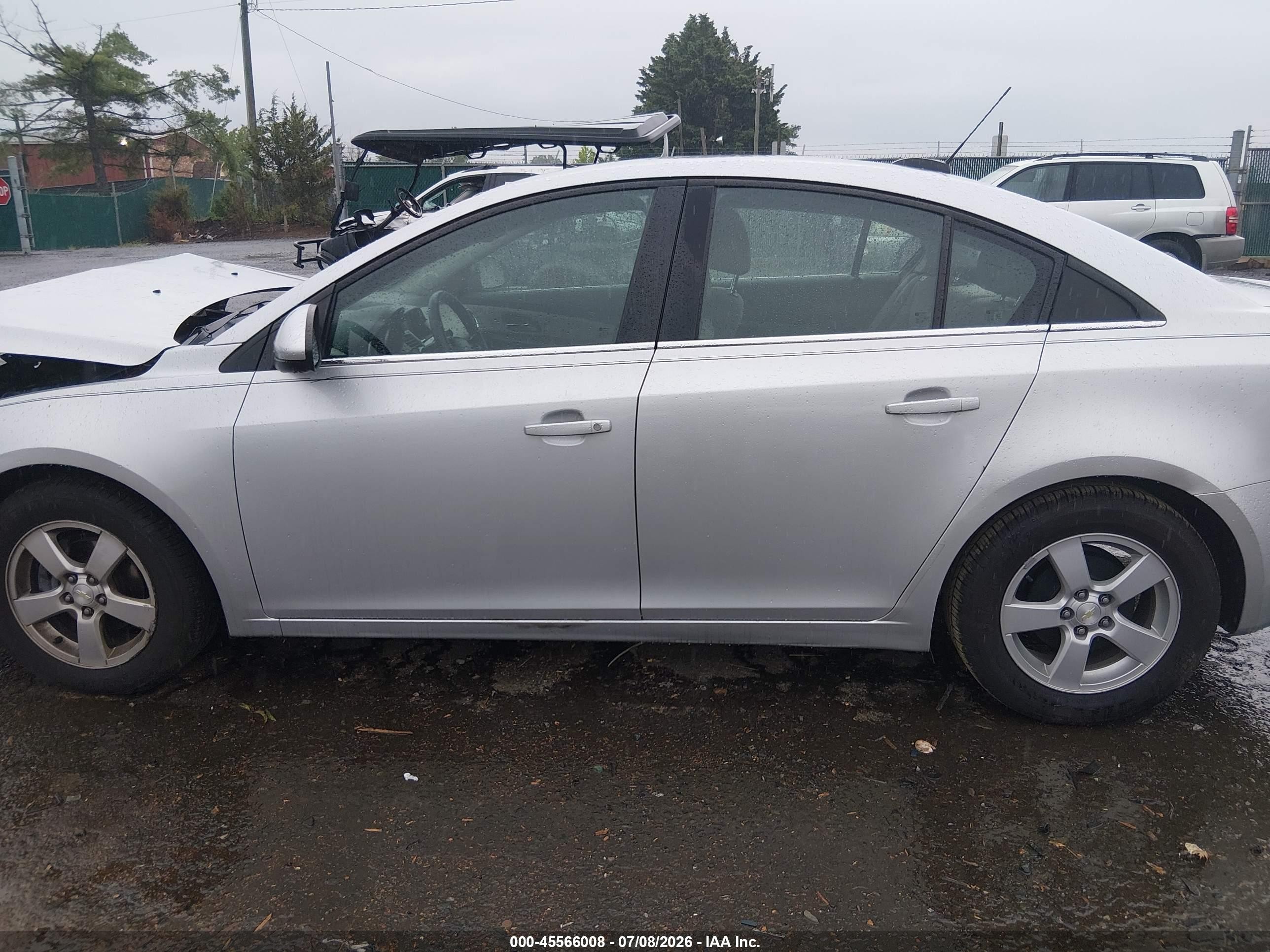 2015 Chevrolet Cruze 1lt Auto Серебряный vin: 1G1PC5SB5F7145934