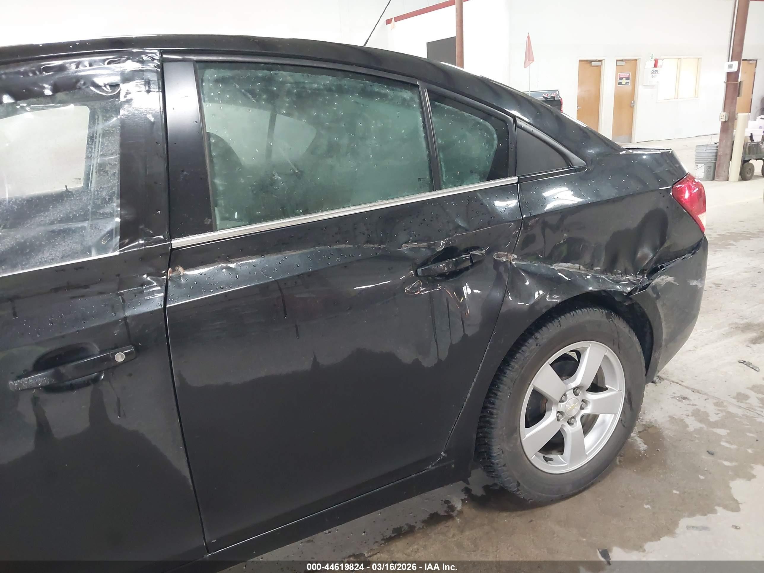 2015 Chevrolet Cruze 1lt Auto Black vin: 1G1PC5SB5F7153290